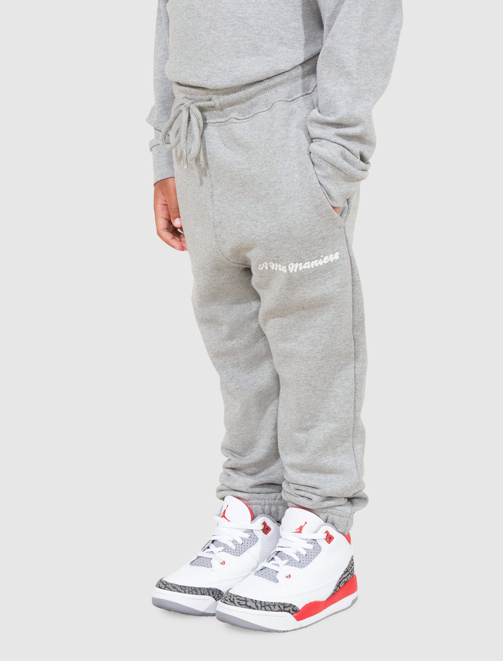 A MA Maniére KIDS SCRIPT SWEATPANT