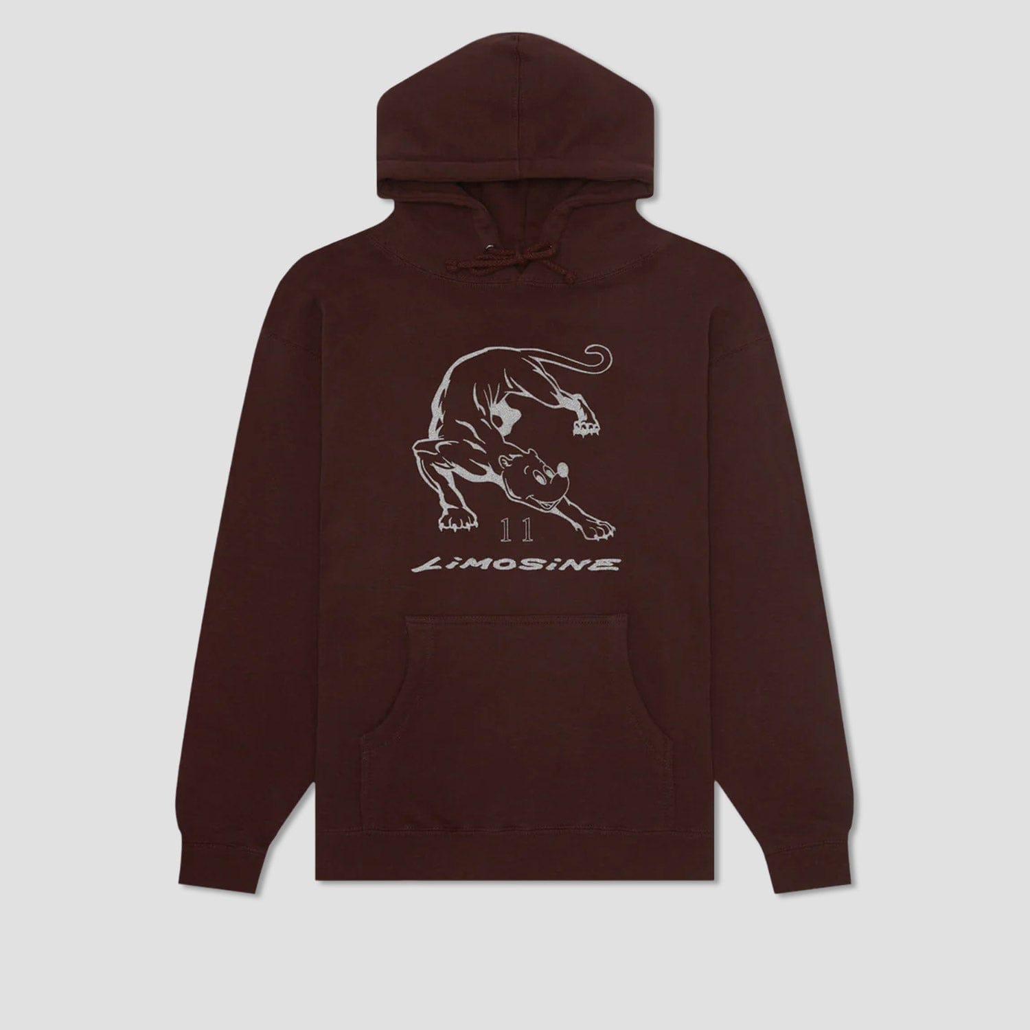 Limosine Panther Hoodie Brown