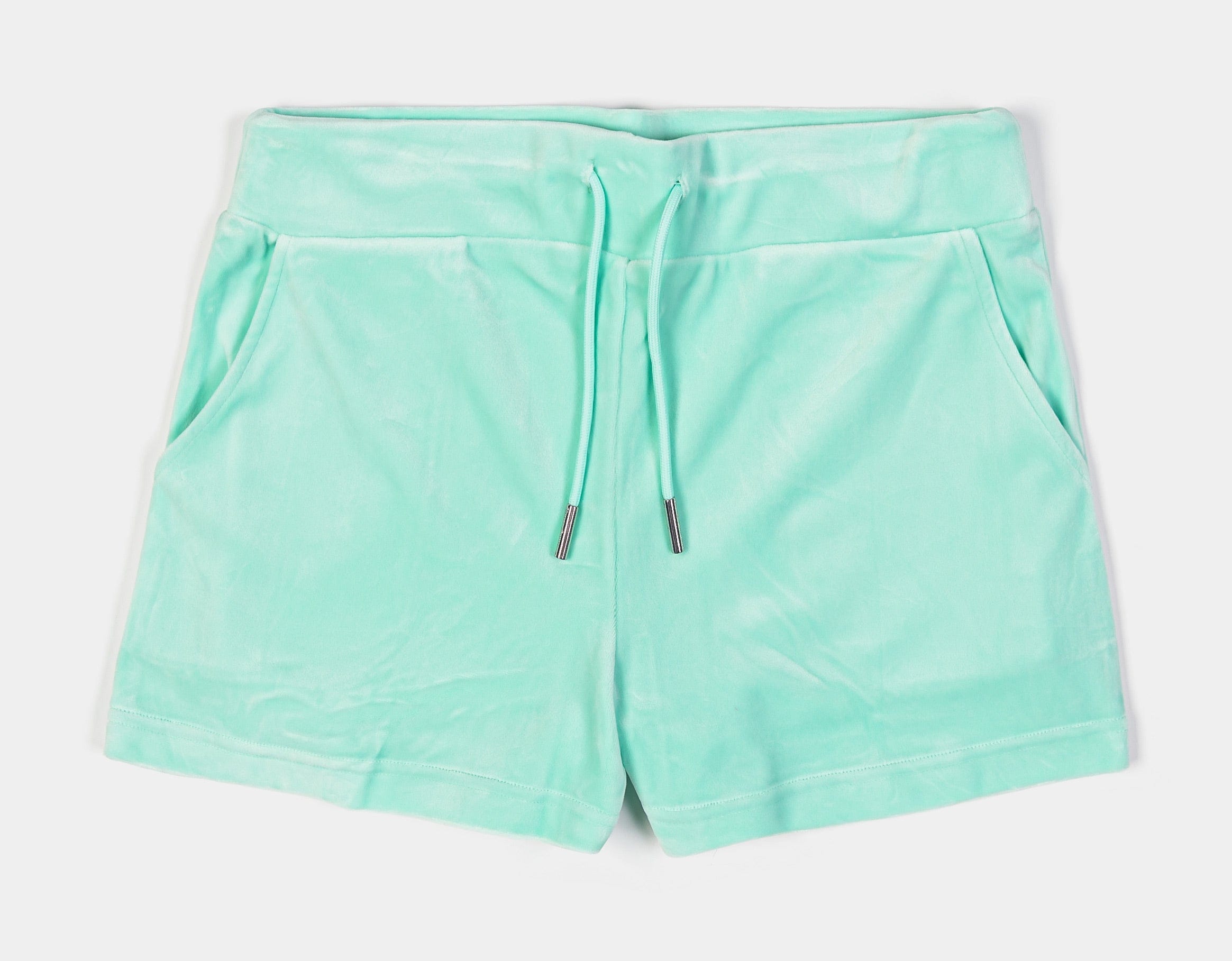 JUICY Couture OG Bling Velour Womens Shorts (Mint)