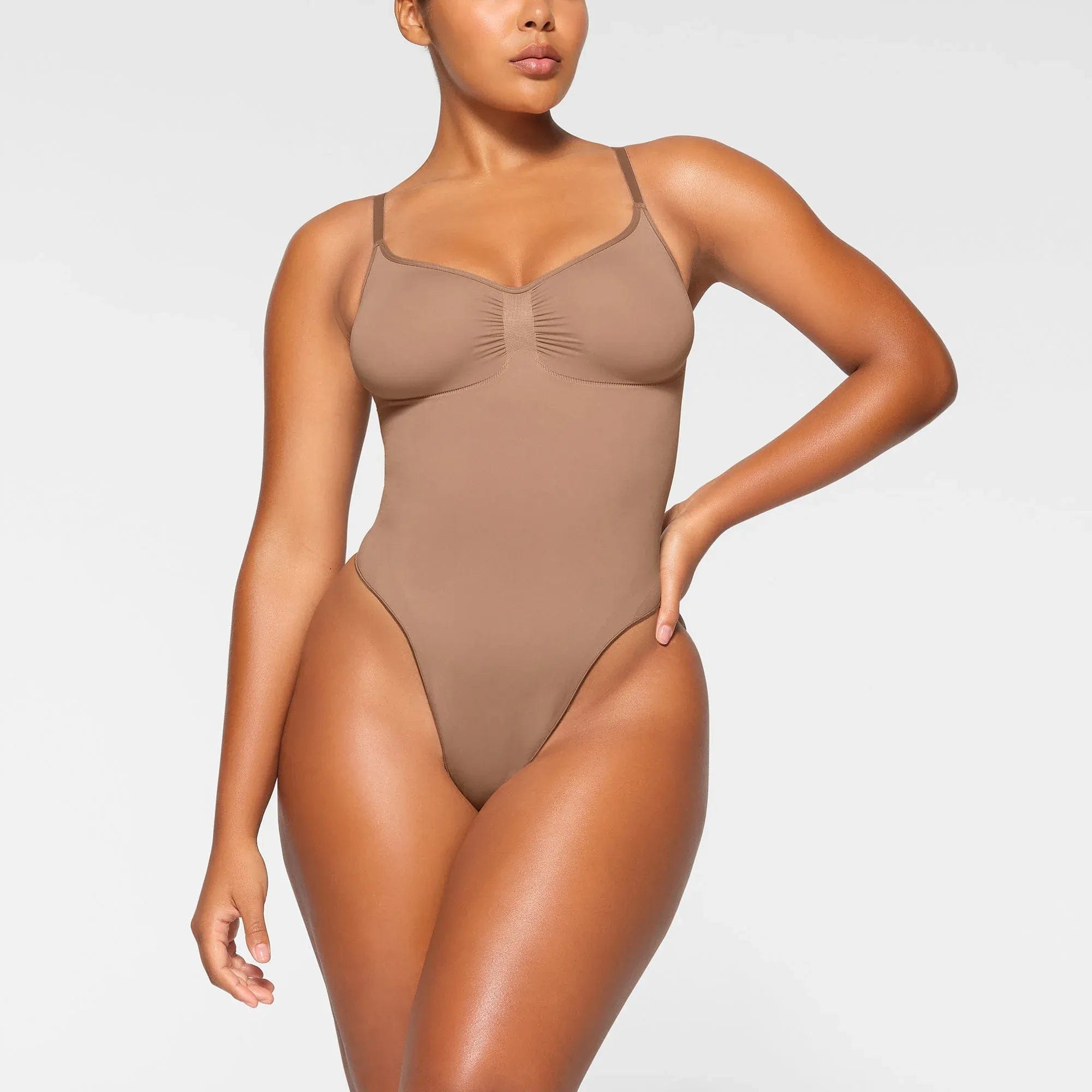SEAMLESS SCULPT Skims Seamless Sculpt Thong Bodysuit Sienna