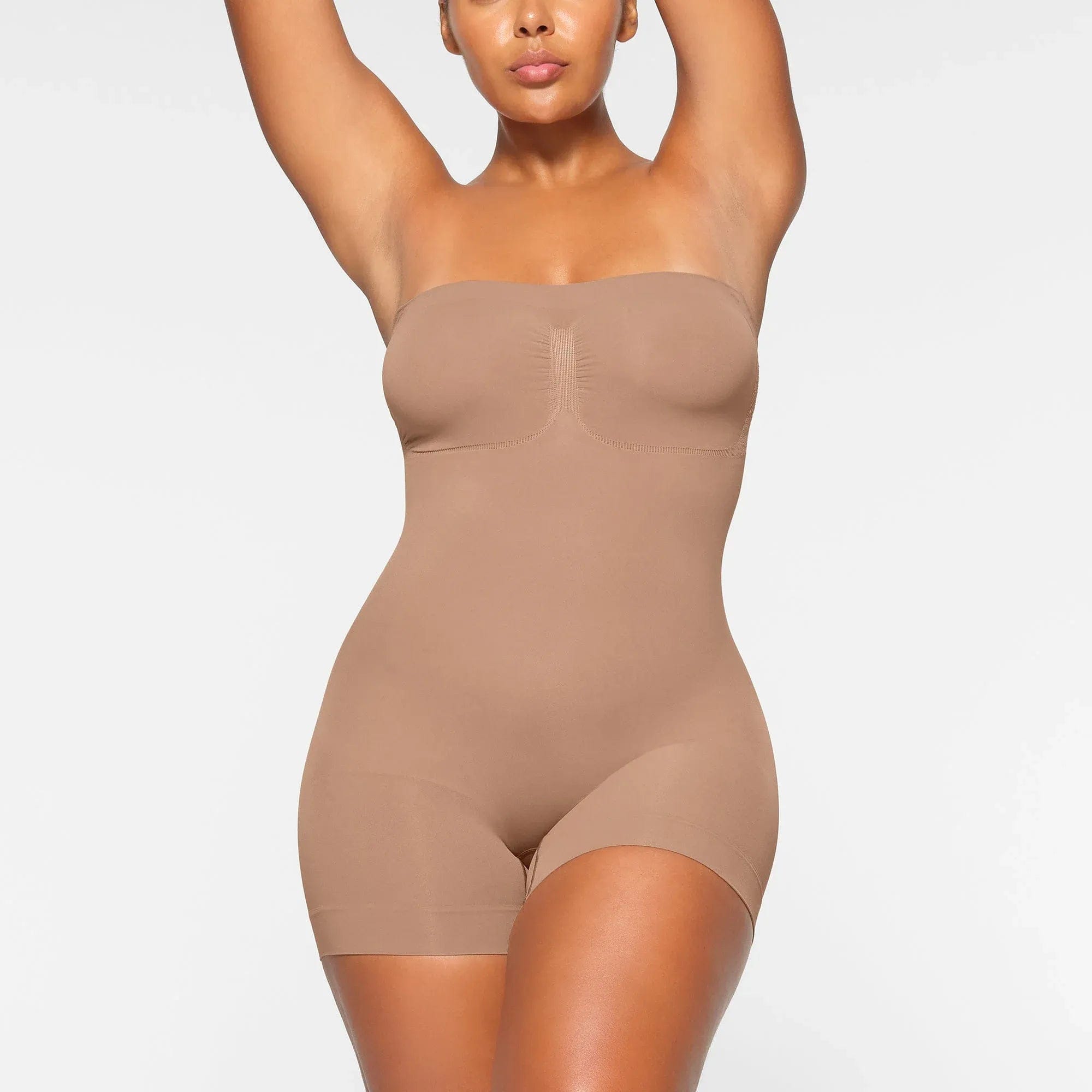 SEAMLESS SCULPT Skims Seamless Sculpt Strapless Shortie Bodysuit Sienna