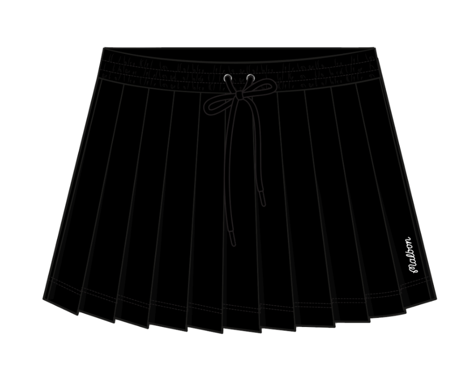 Malbon Golf Giselle Skirt Black
