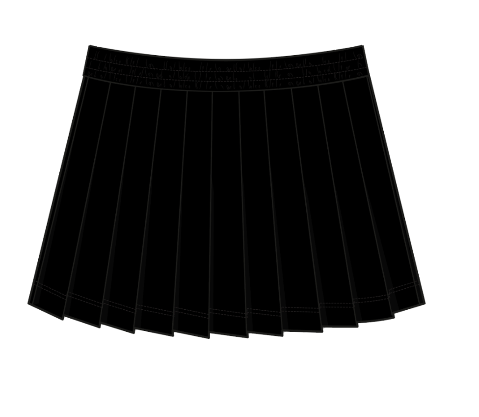 Malbon Golf Giselle Skirt Black