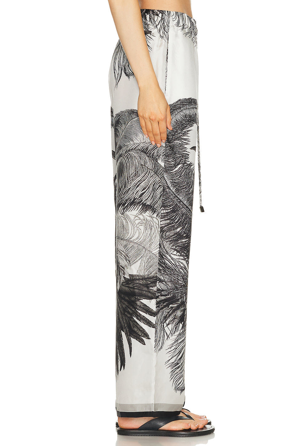 THE Attico Feather Print Pant