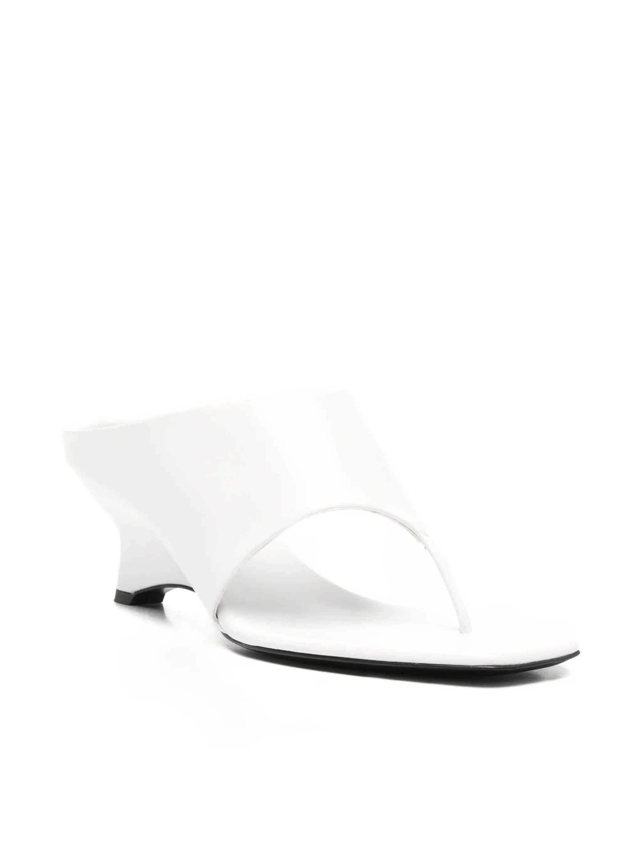 Khaite thong wedge sandals