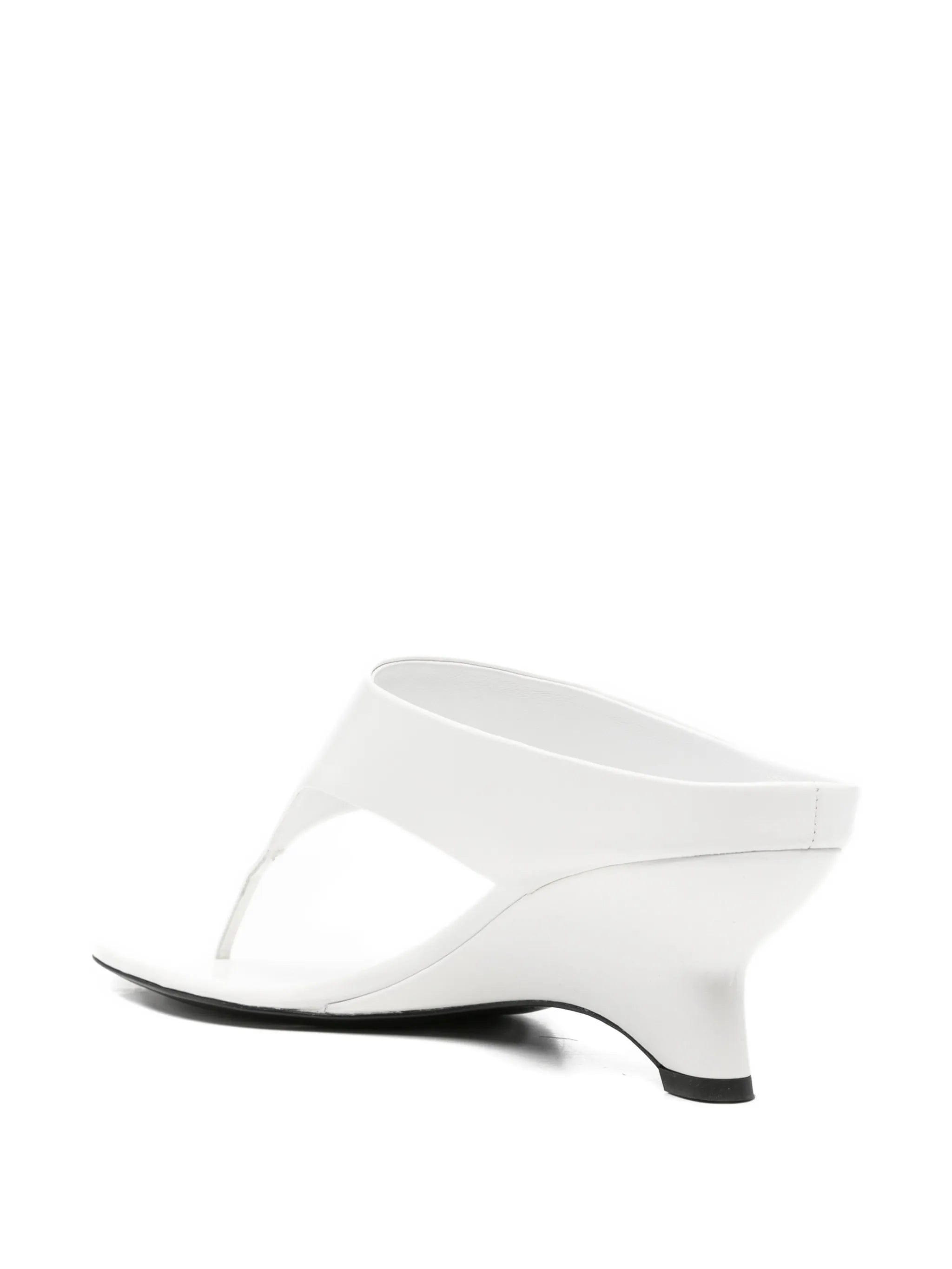 Khaite thong wedge sandals