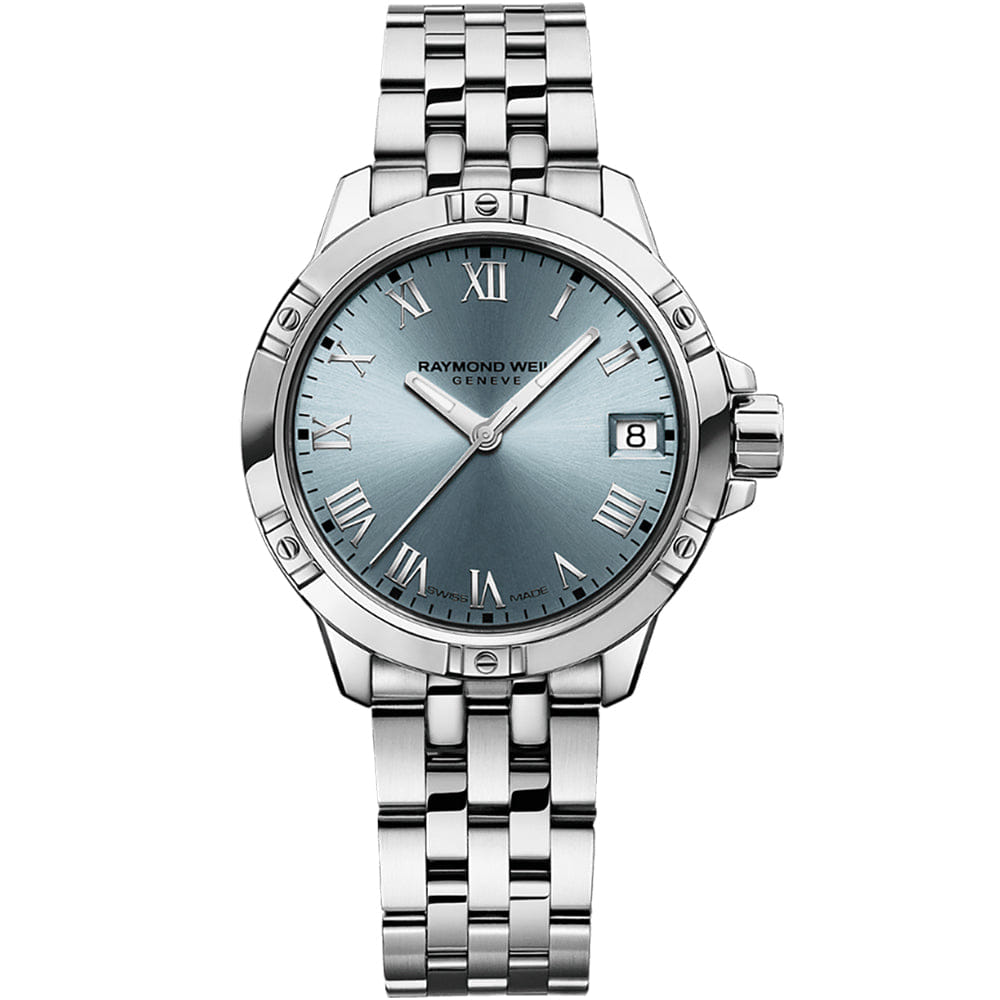 Raymond WEIL Women's Classic Steel Bracelet Blue Dial Watch