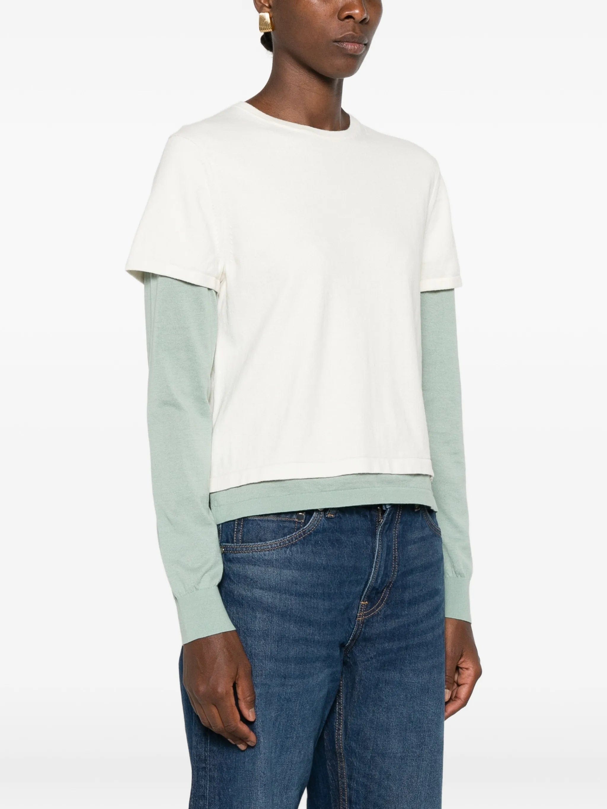 Guest In Residence layered T - shirt