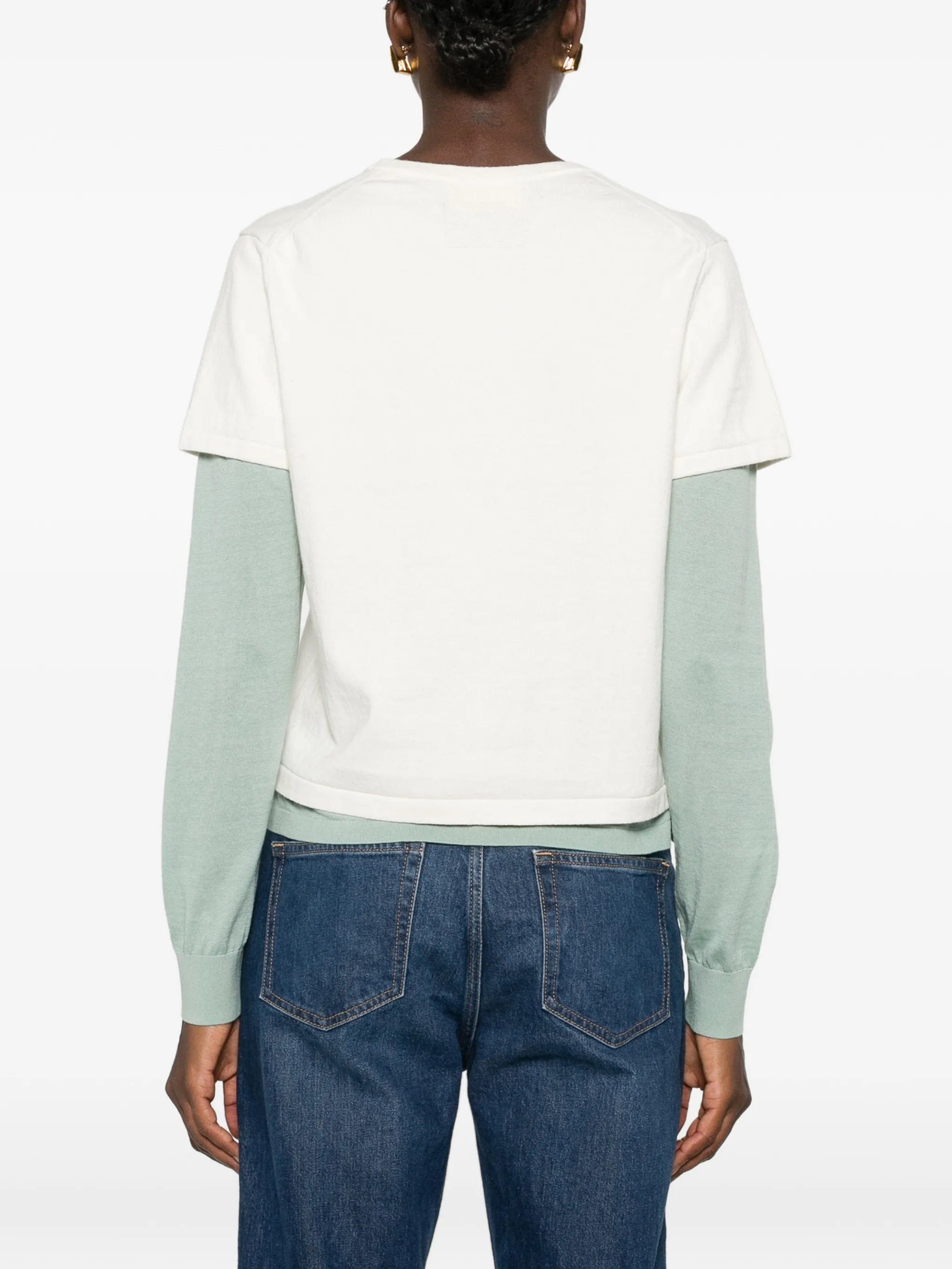 Guest In Residence layered T - shirt
