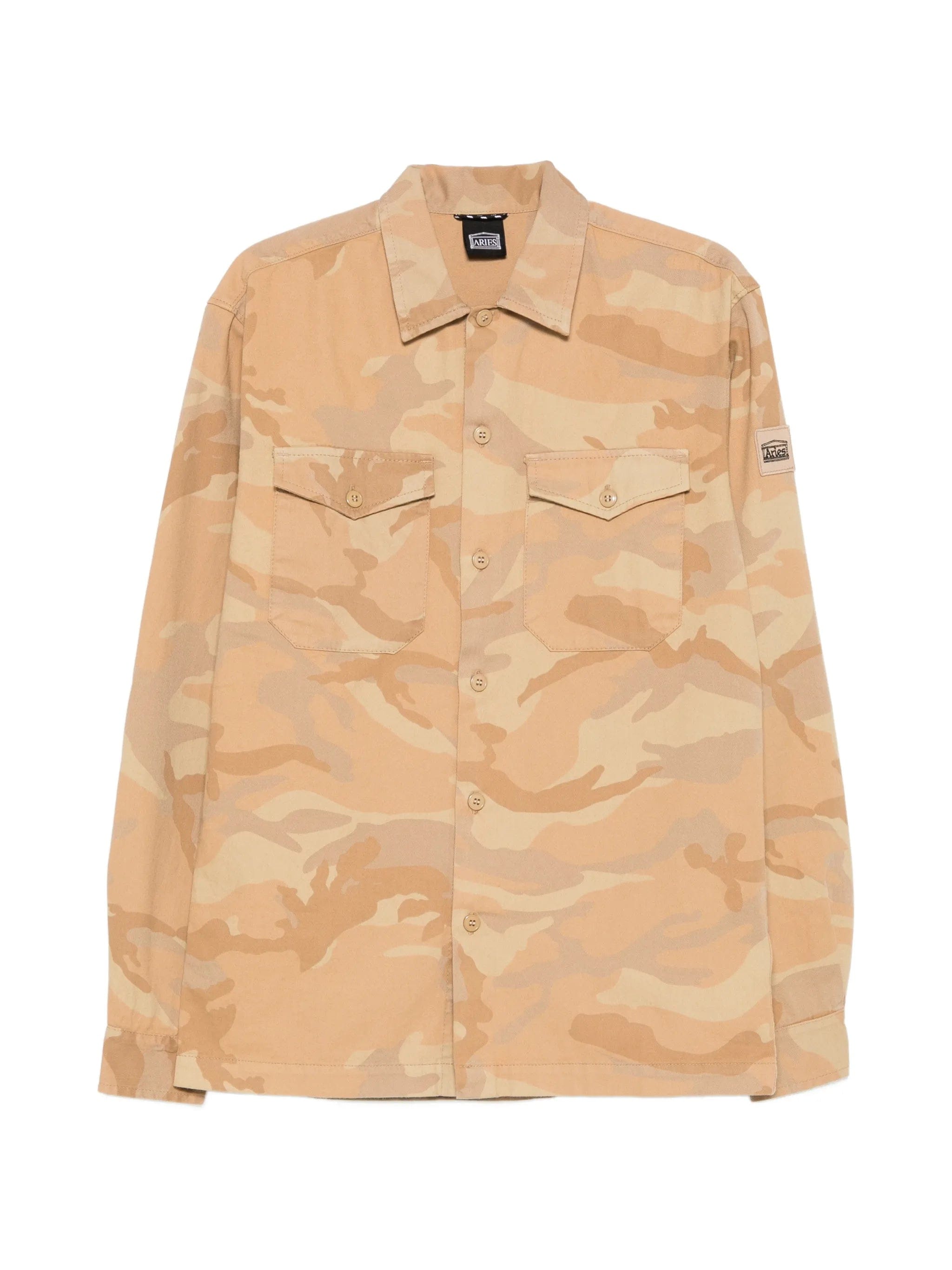 Aries camouflage long - sleeve shirt