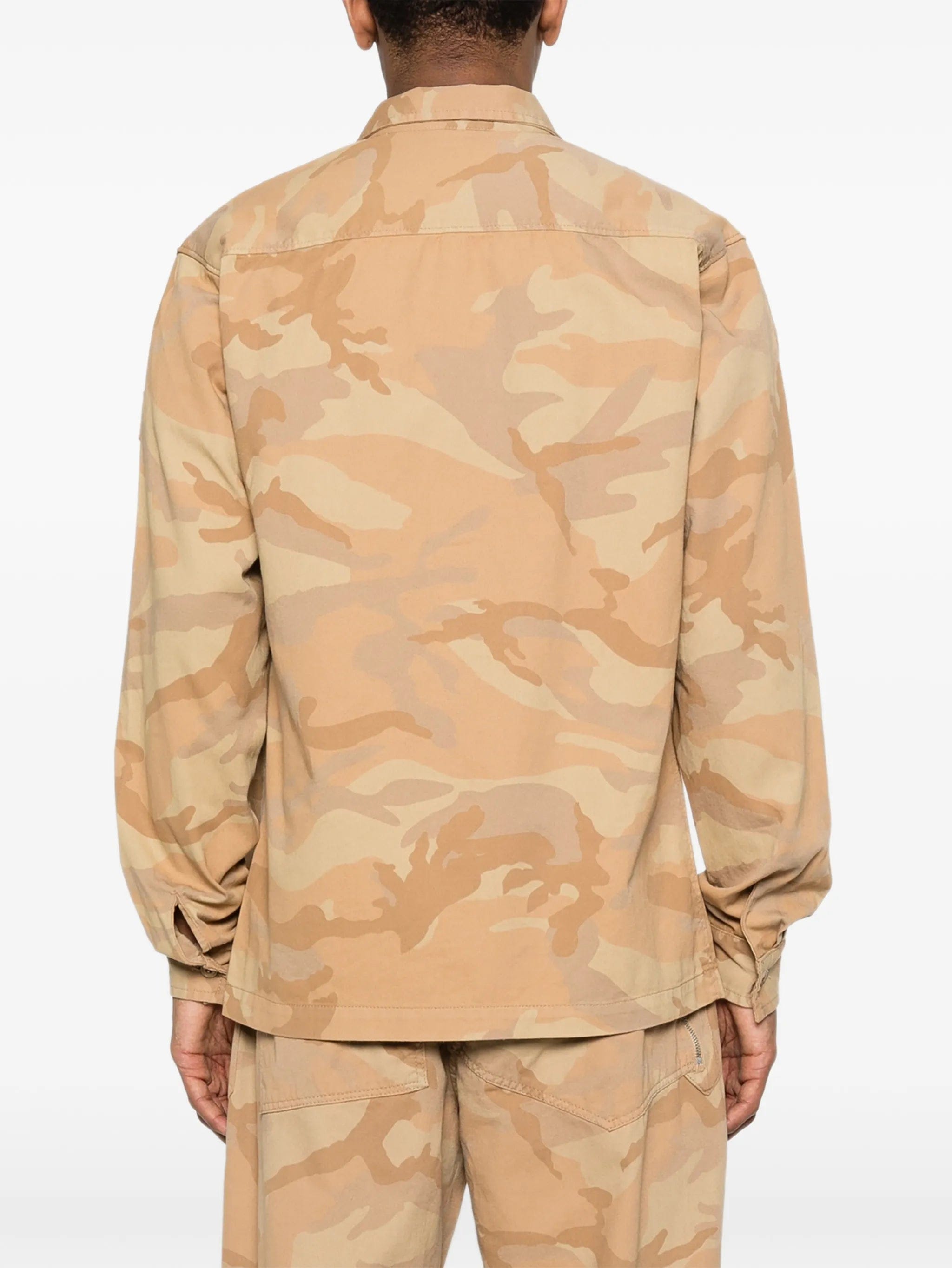 Aries camouflage long - sleeve shirt