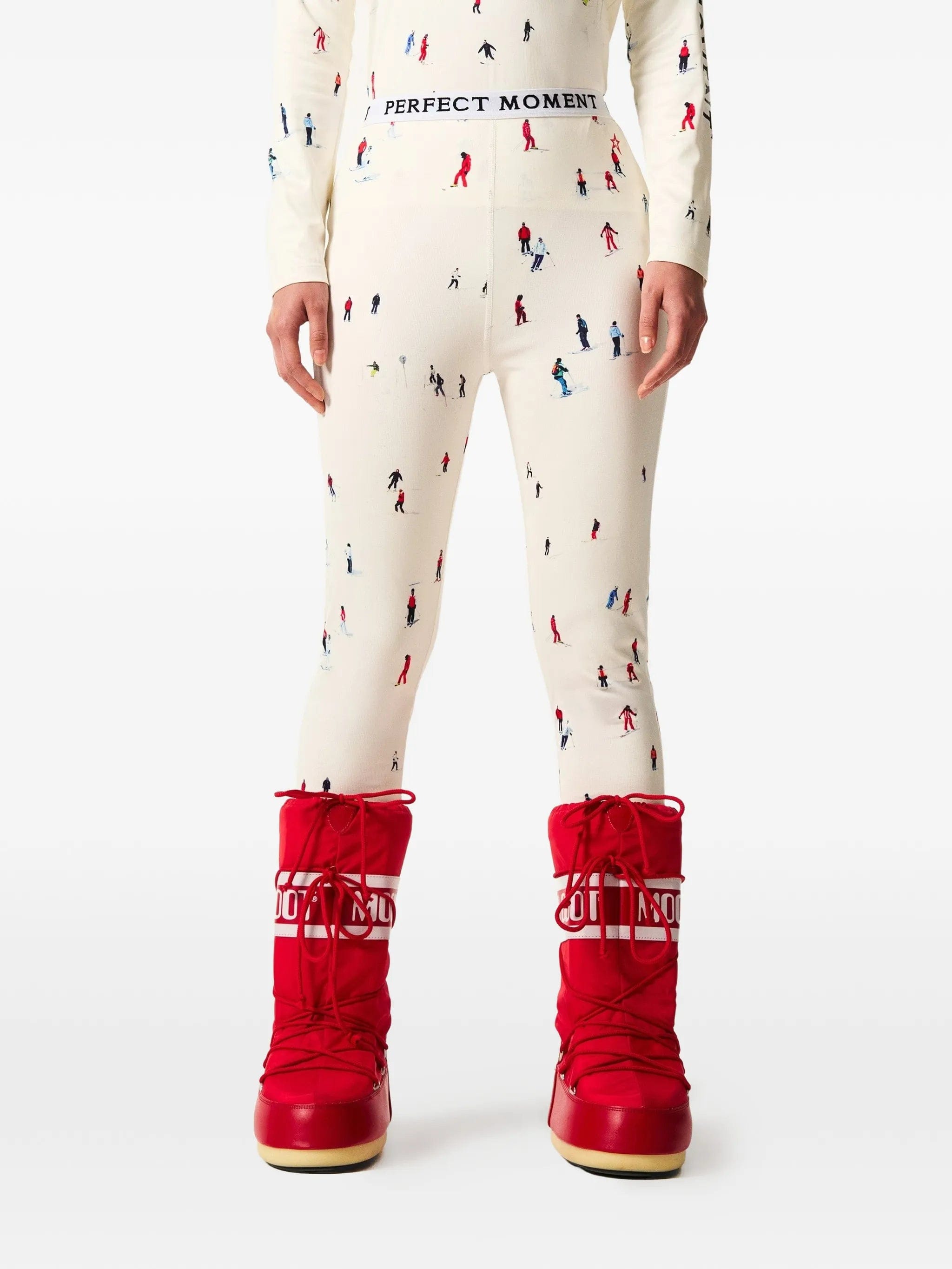Perfect Moment x Dede Johnston printed leggings