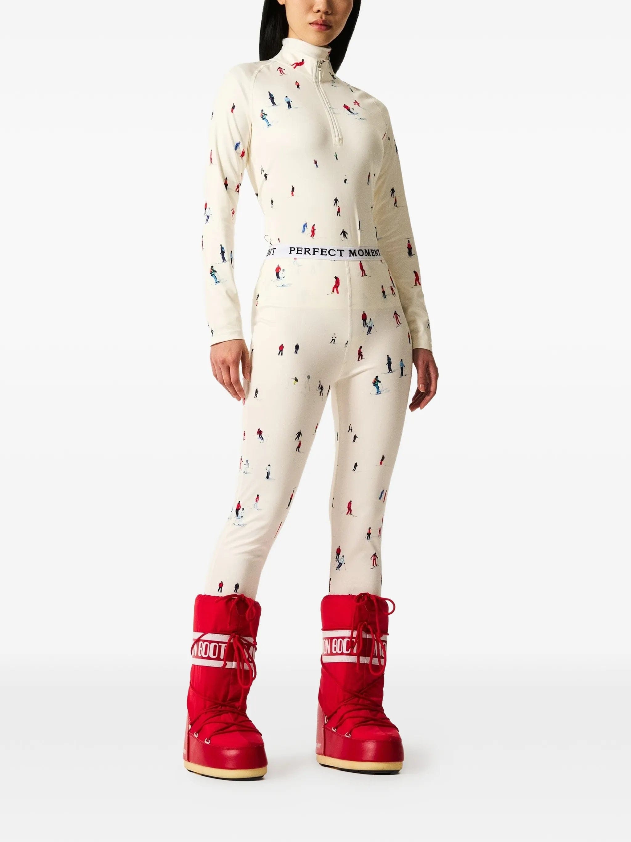 Perfect Moment x Dede Johnston printed leggings