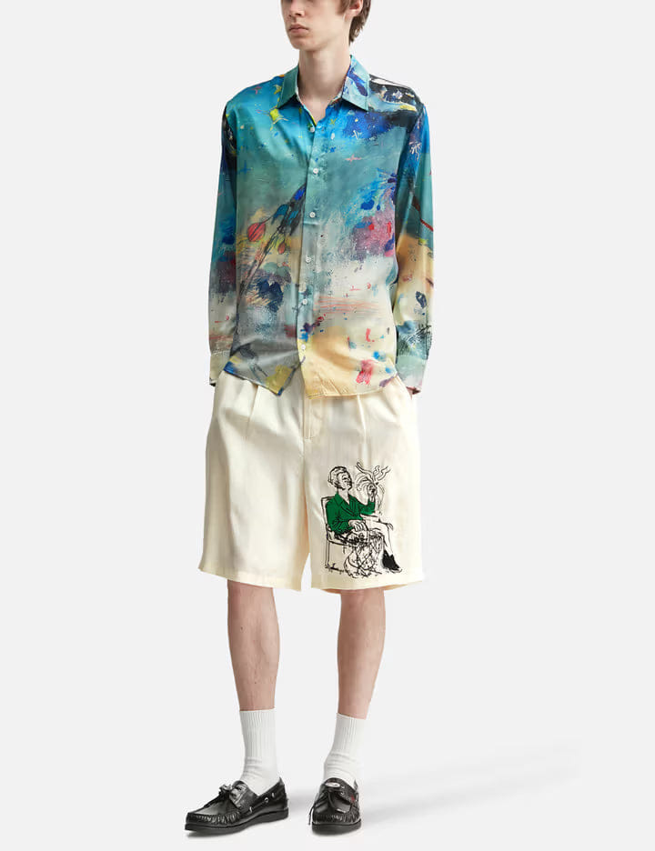 Kidsuper Technicolor Dreams Lycra Bermudas