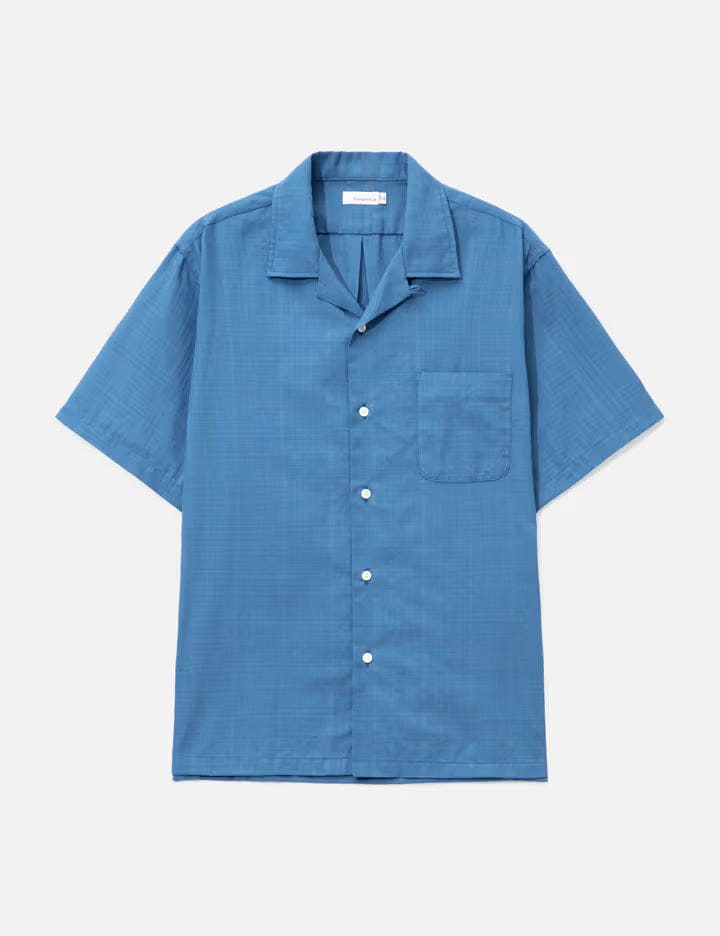 Nanamica Open Collar Panama S/S Shirt