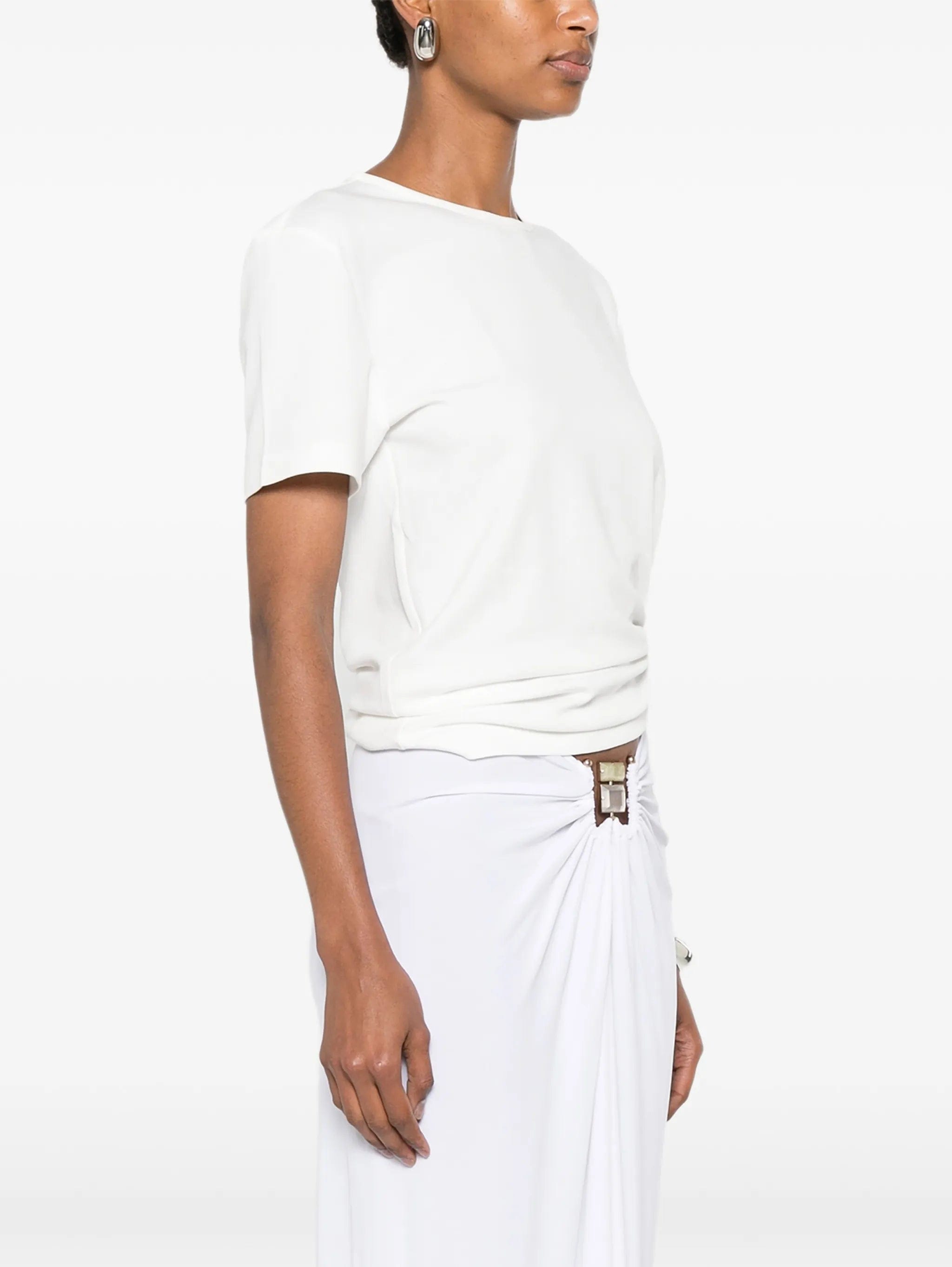 Christopher Esber Orbit ruched T - shirt