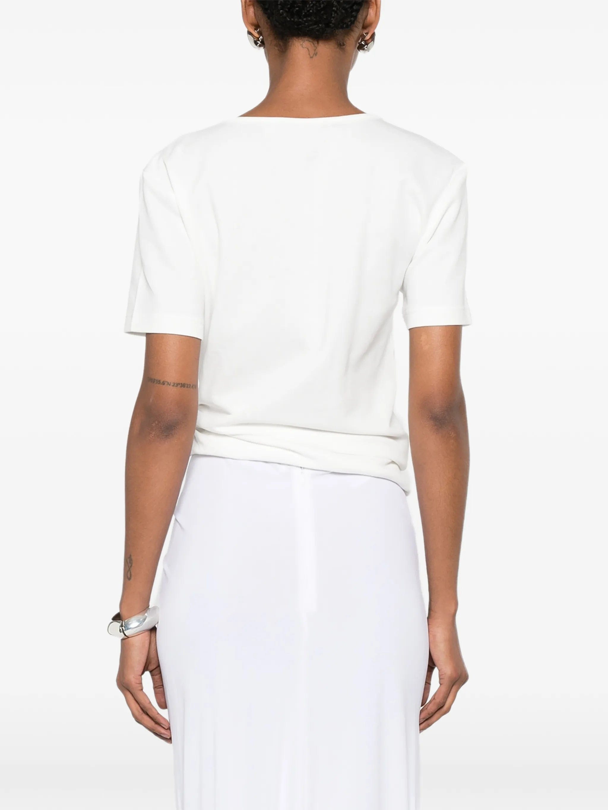 Christopher Esber Orbit ruched T - shirt