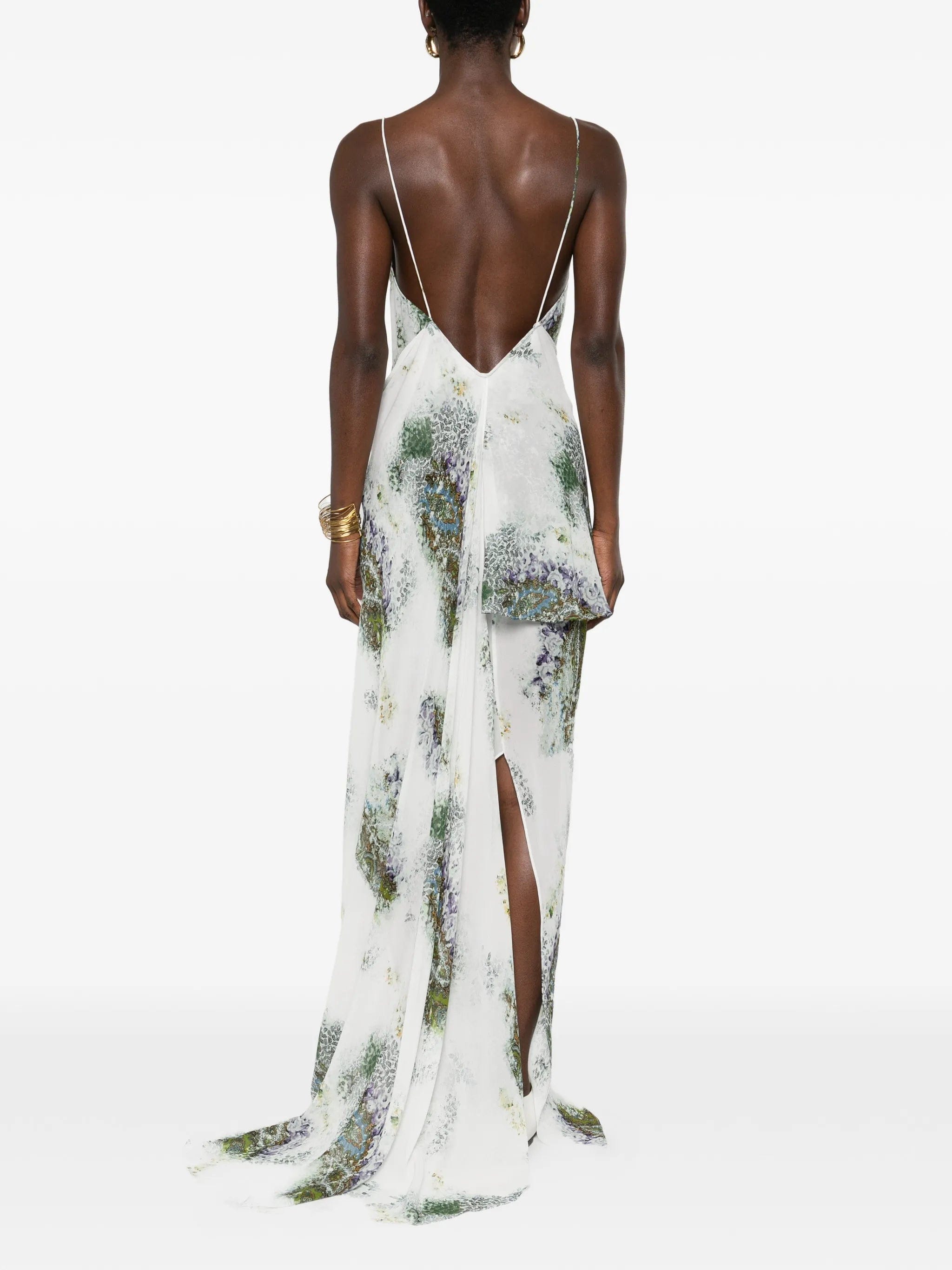 Christopher Esber Absence cowl - neck slip maxi dress