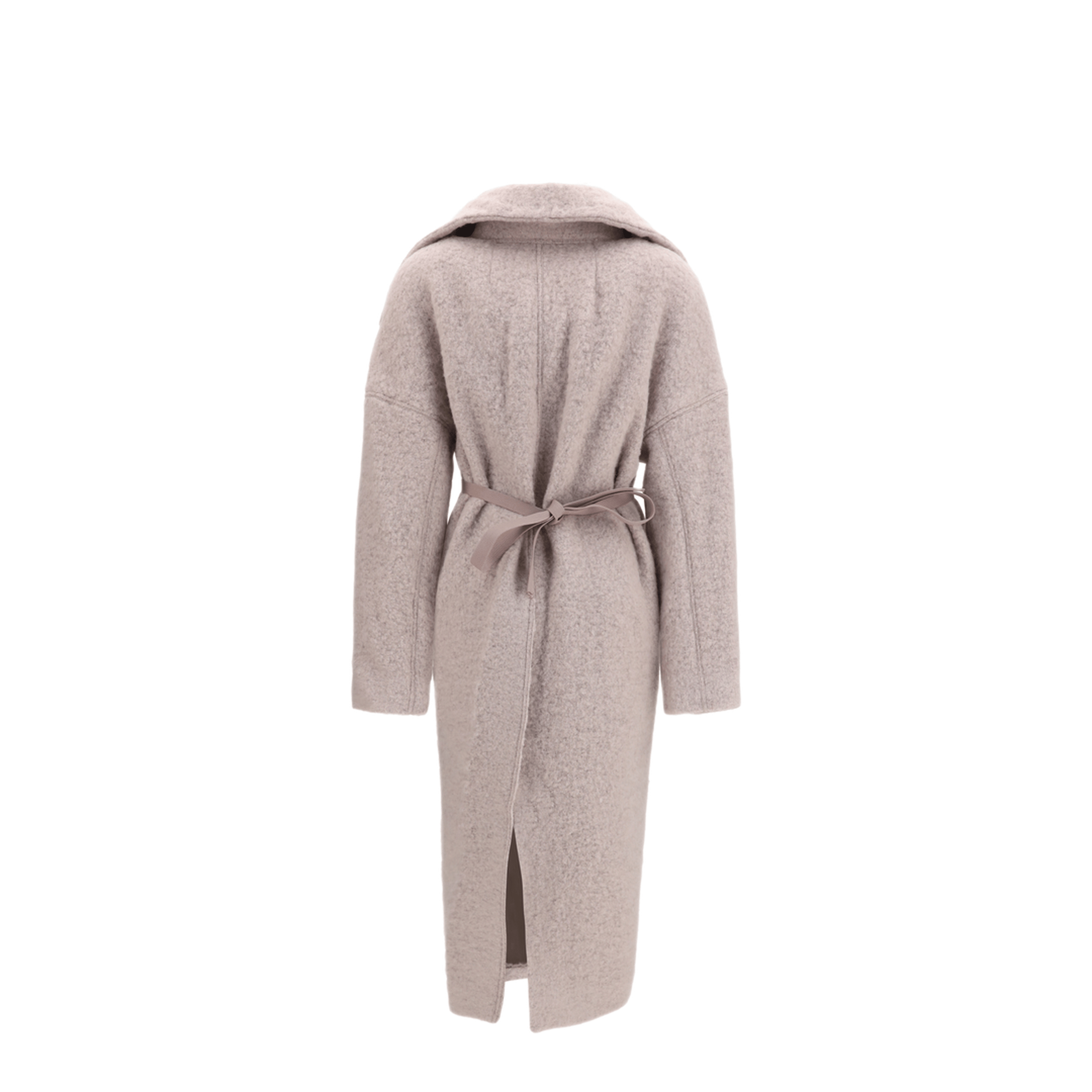 Rick Owens Dracucollar Belted Coat