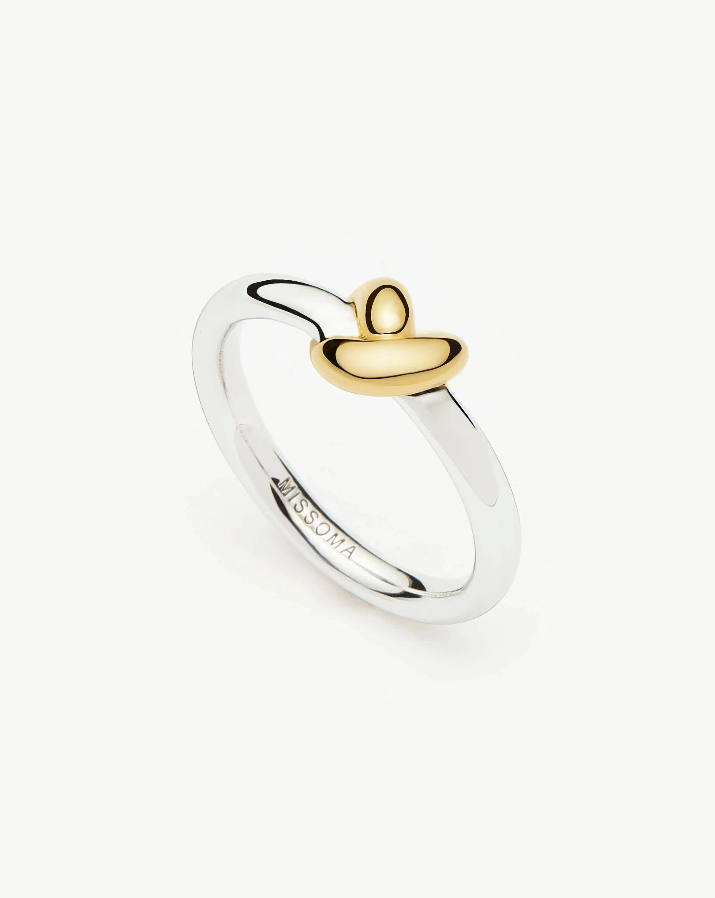Knot Lucy Williams Knot Stacking Ring | Mixed Metal
