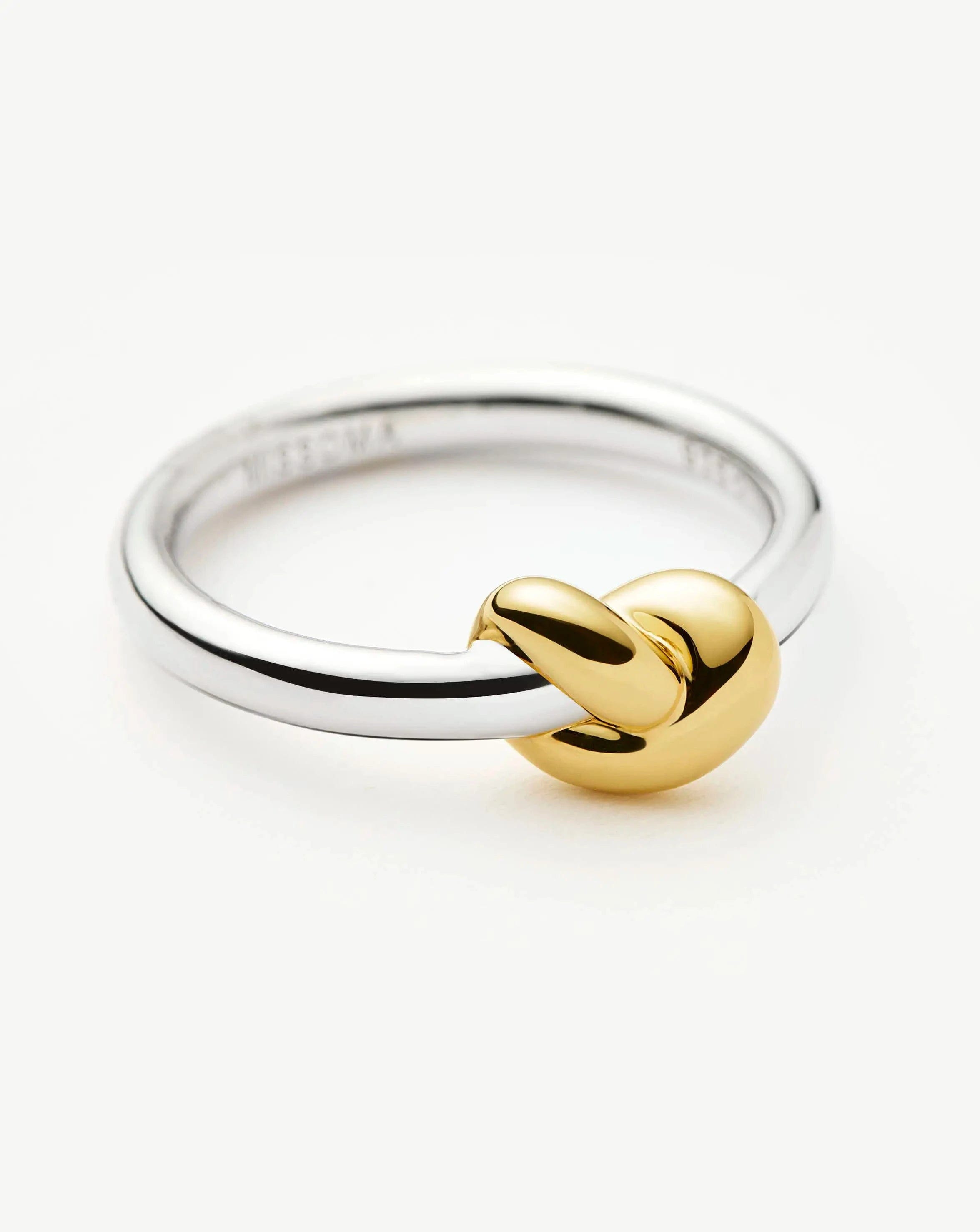 Knot Lucy Williams Knot Stacking Ring | Mixed Metal