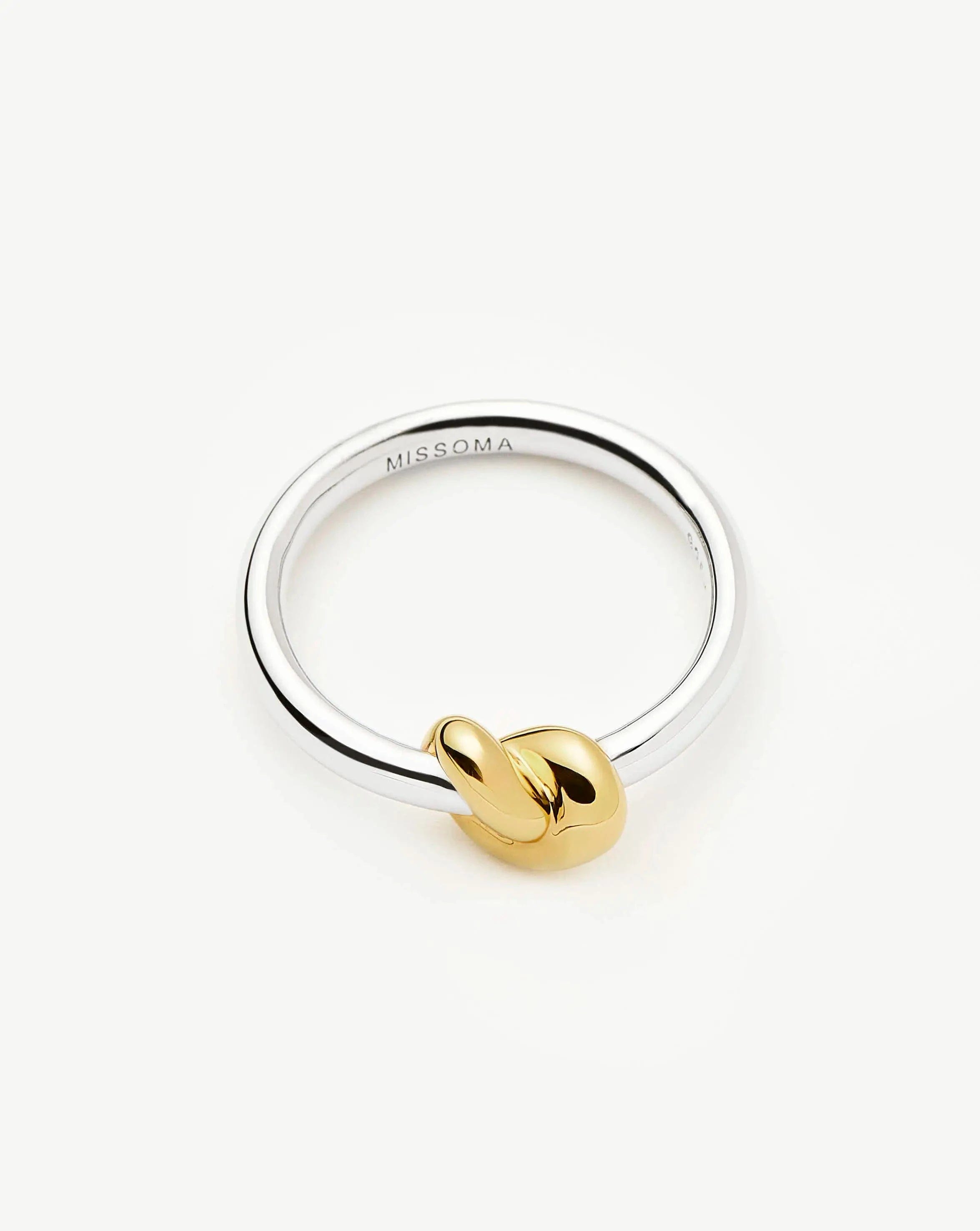 Knot Lucy Williams Knot Stacking Ring | Mixed Metal