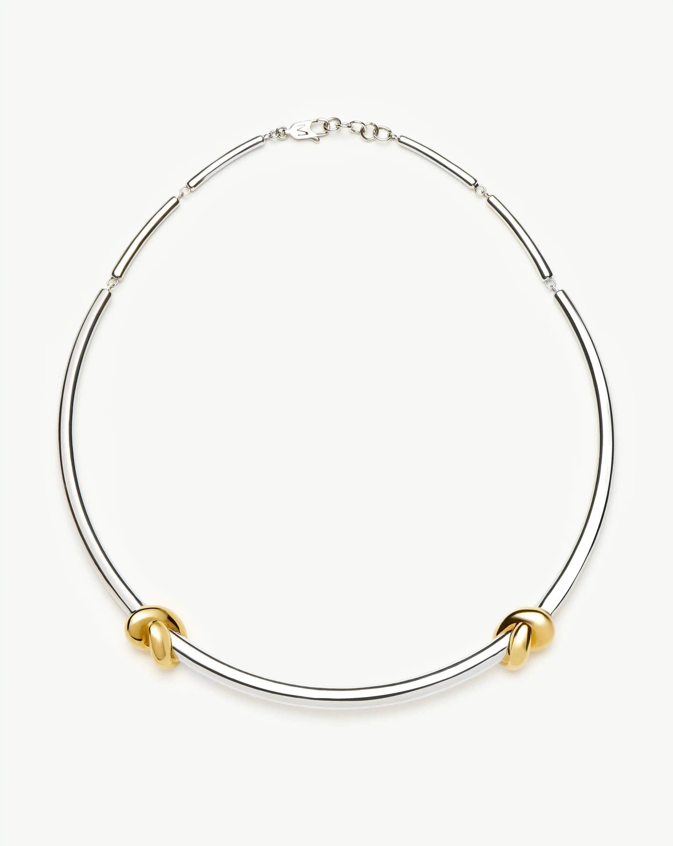Knot Lucy Williams Knot Torque Necklace | Mixed Metal