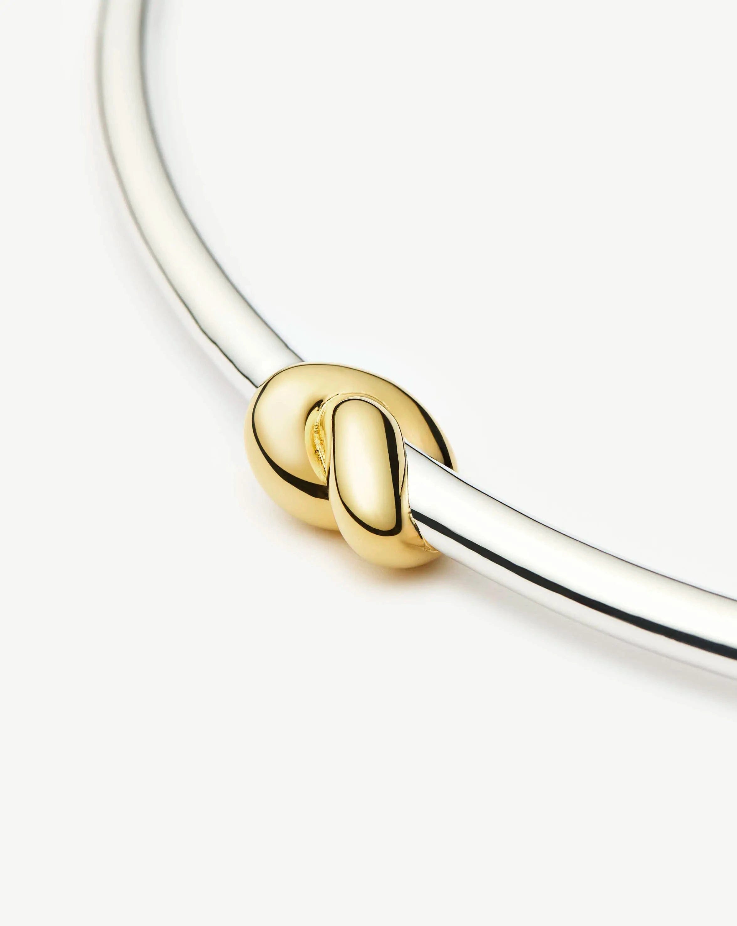 Knot Lucy Williams Knot Torque Necklace | Mixed Metal