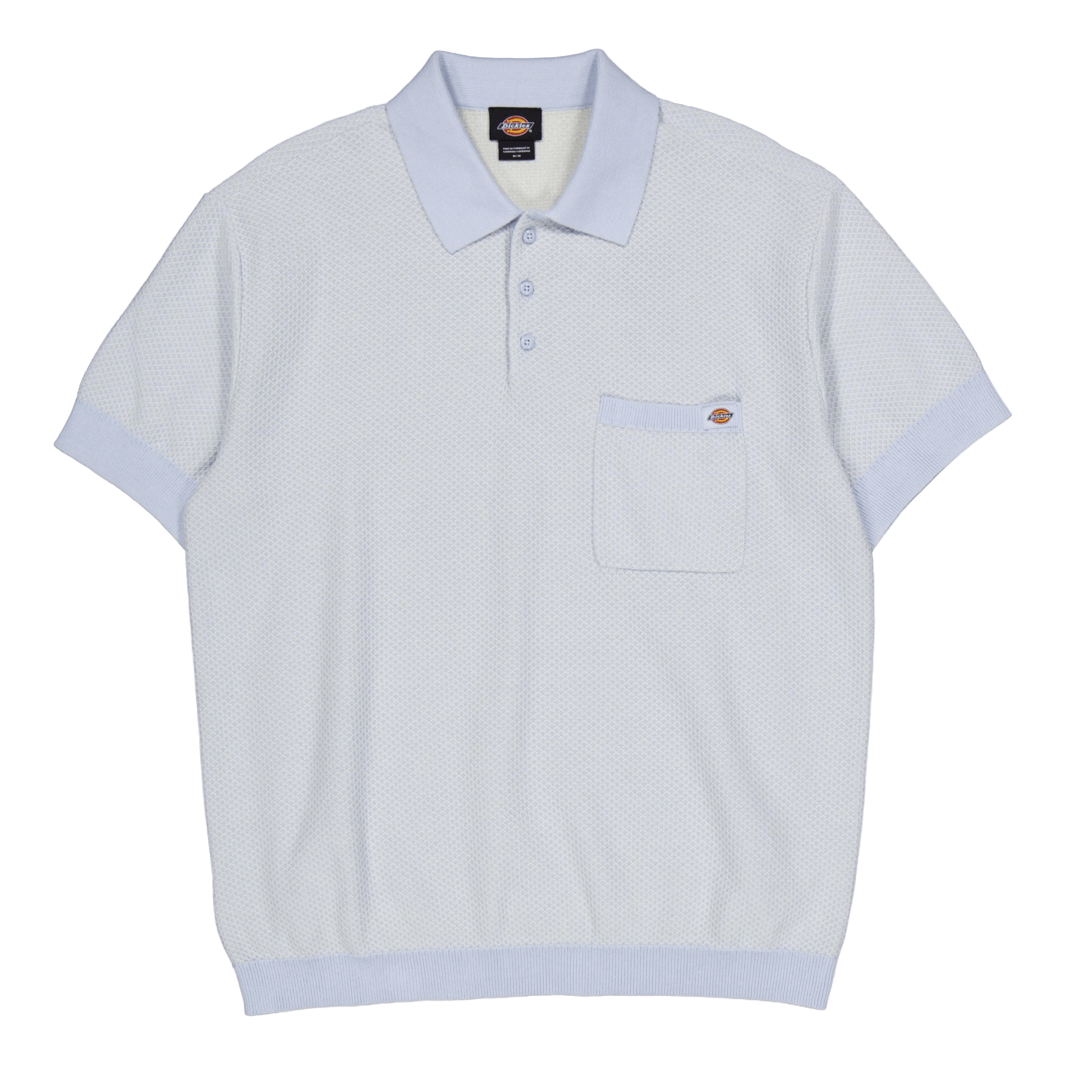 Dickies Rocky Knit Polo Ss Whitecap Gr Whitecap Gray