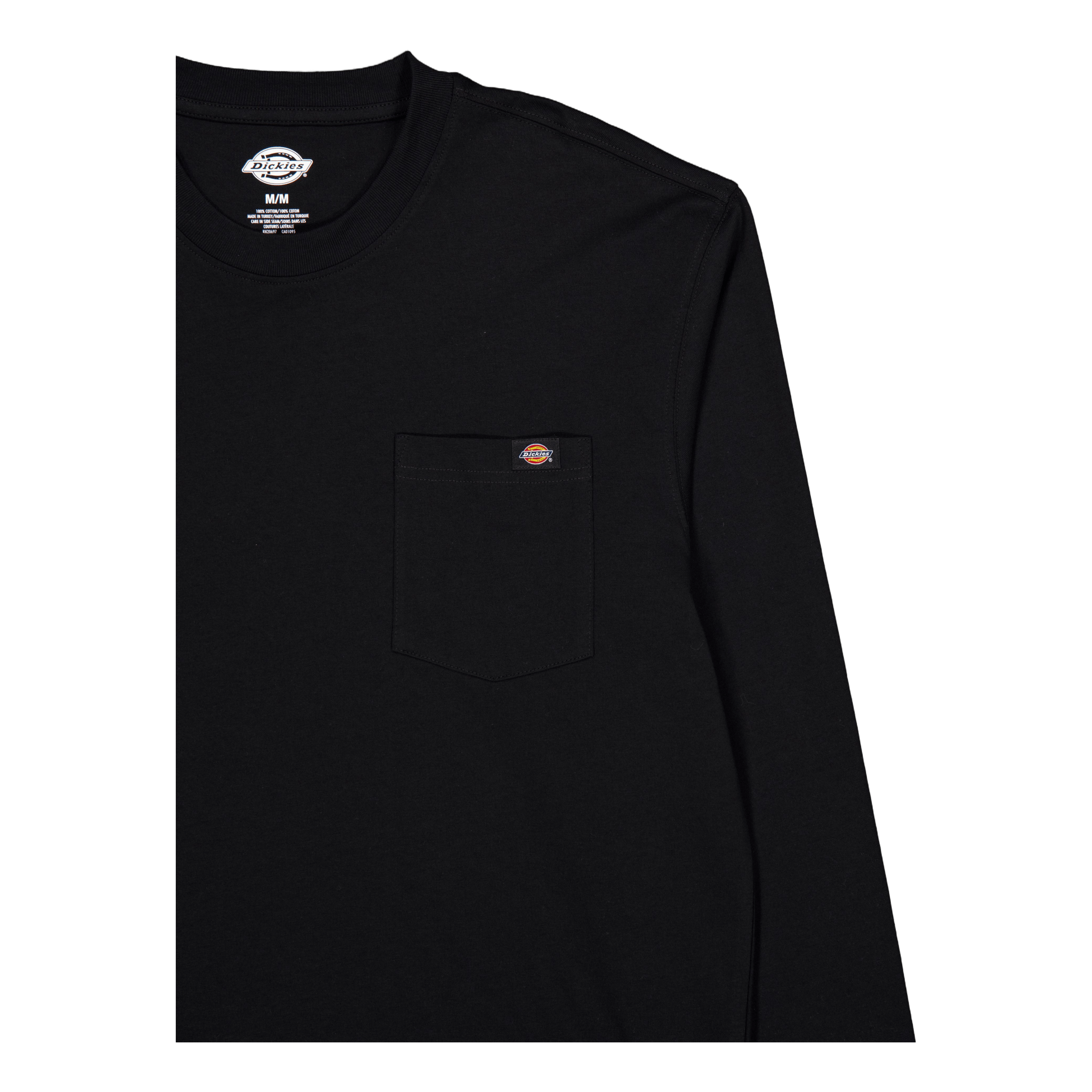 Dickies Luray Pocket T-Shirt Ls Black