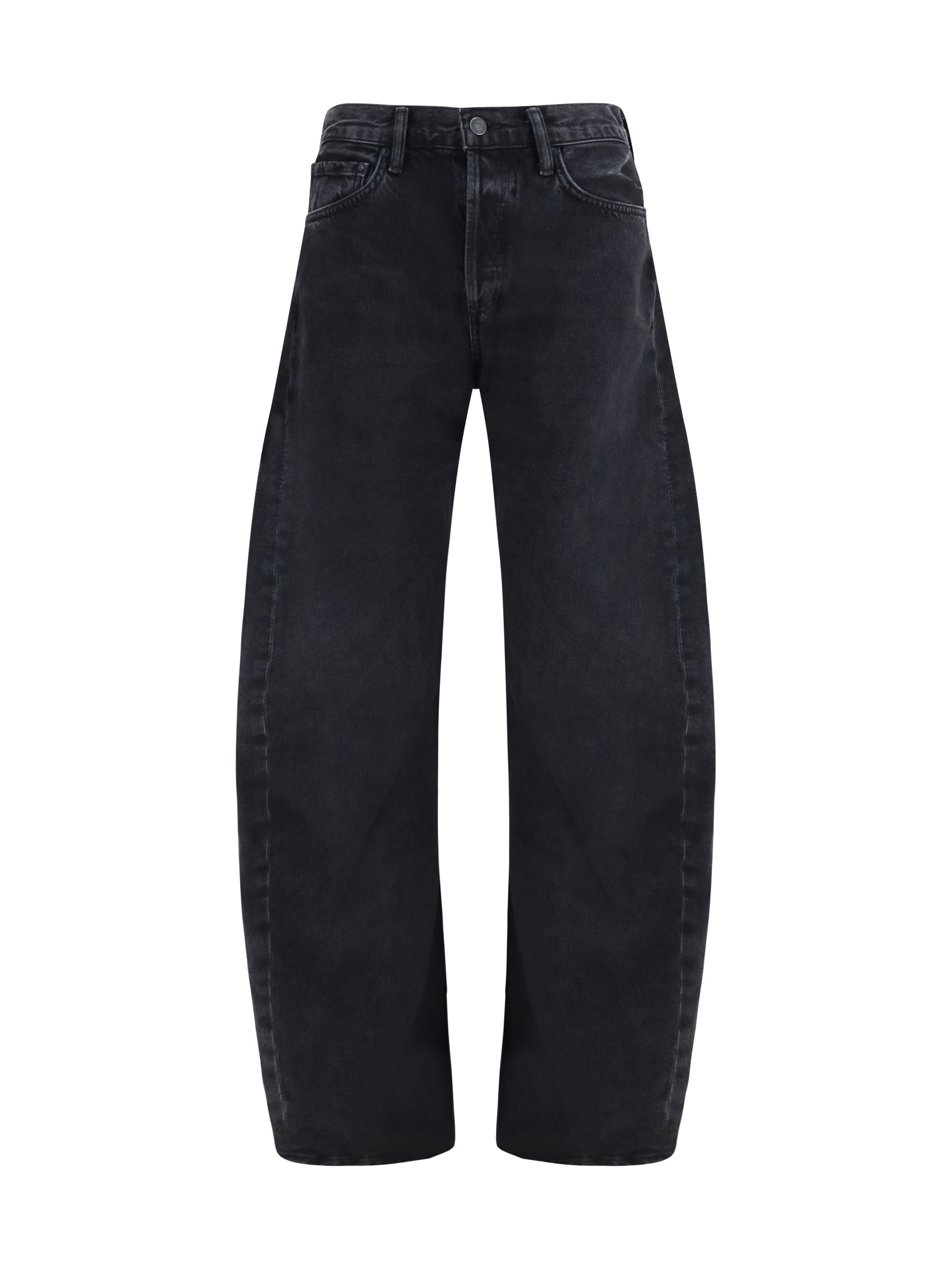 Agolde Spiral Jeans — Black