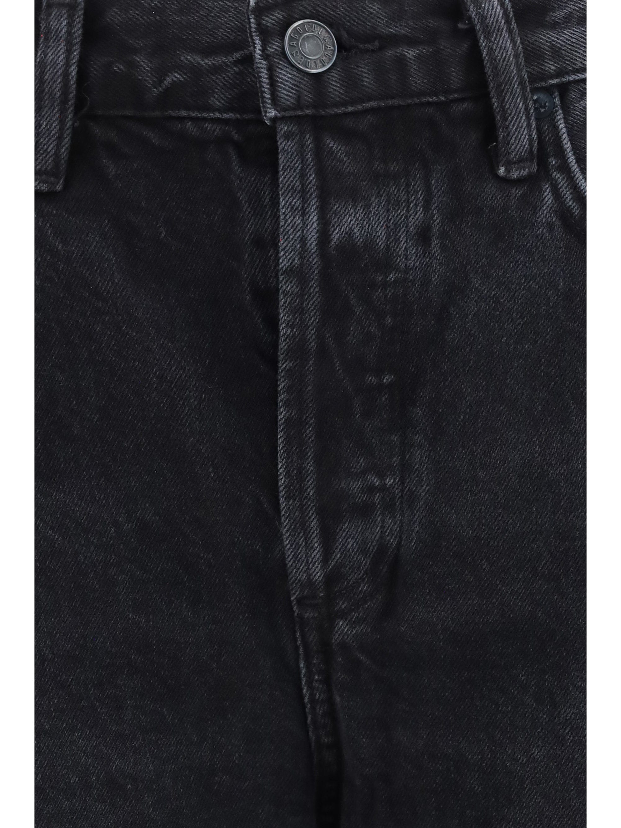 Agolde Spiral Jeans — Black