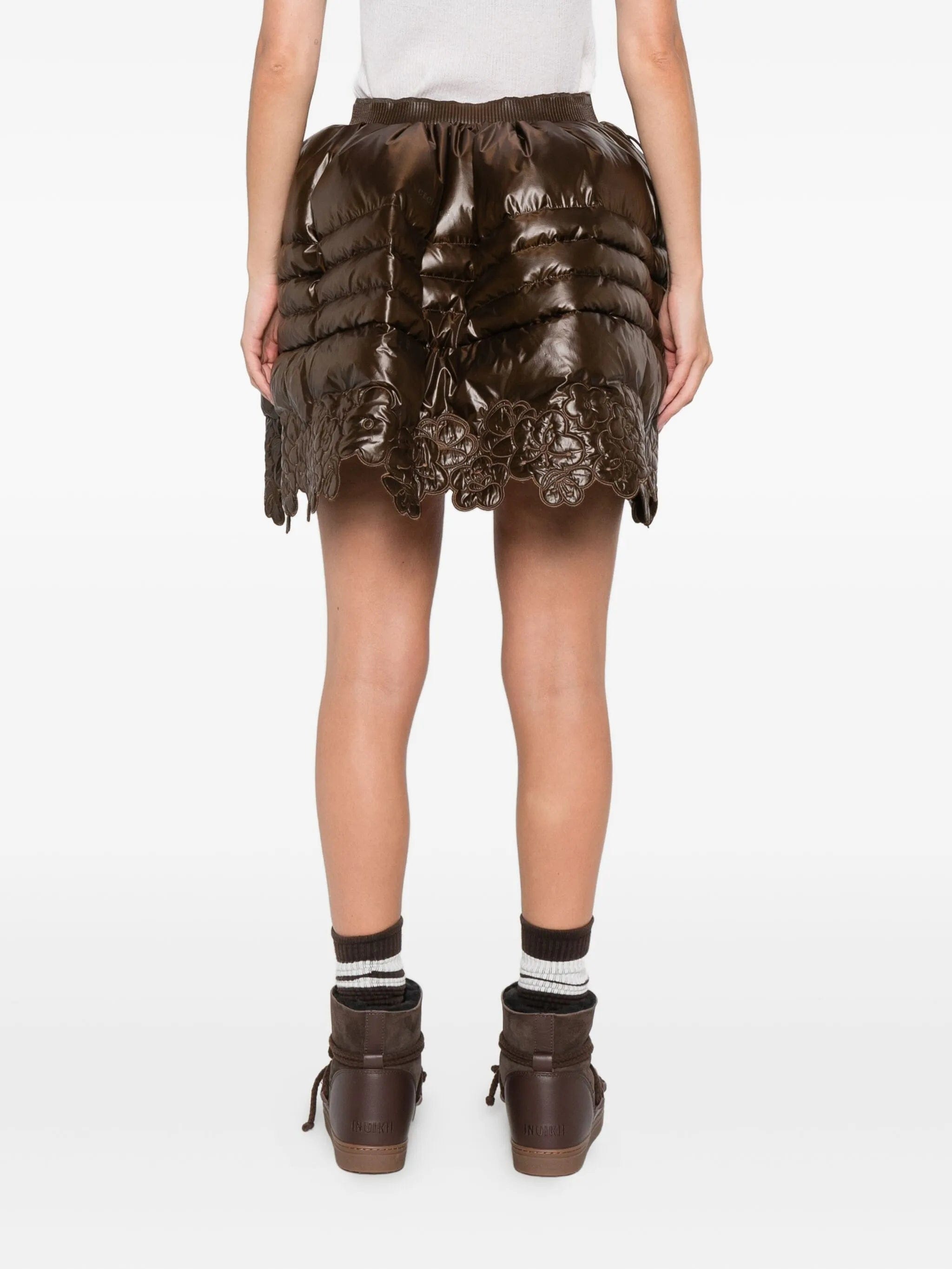 Cecilie Bahnsen x The North Face quilted mini skirt