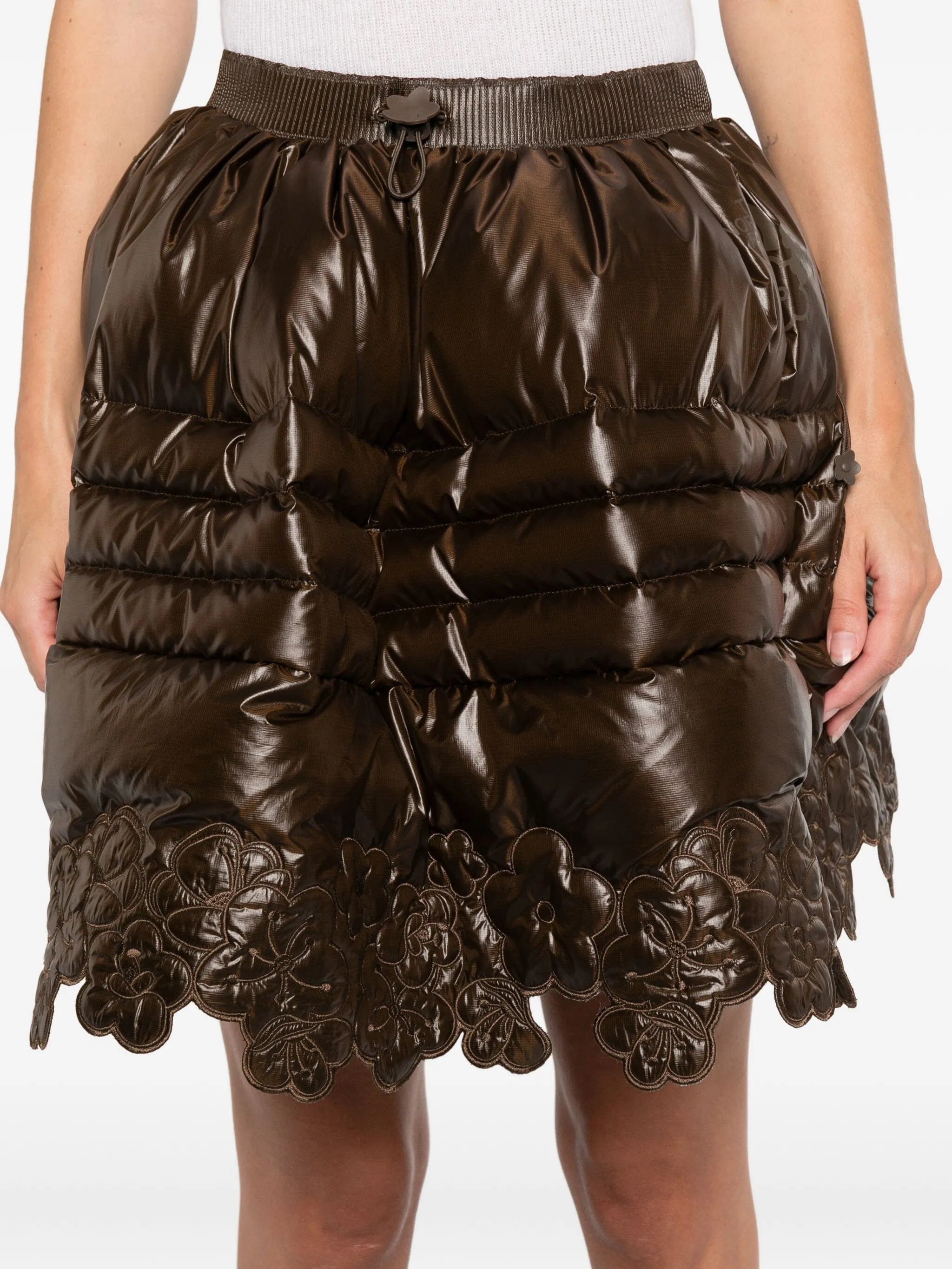 Cecilie Bahnsen x The North Face quilted mini skirt