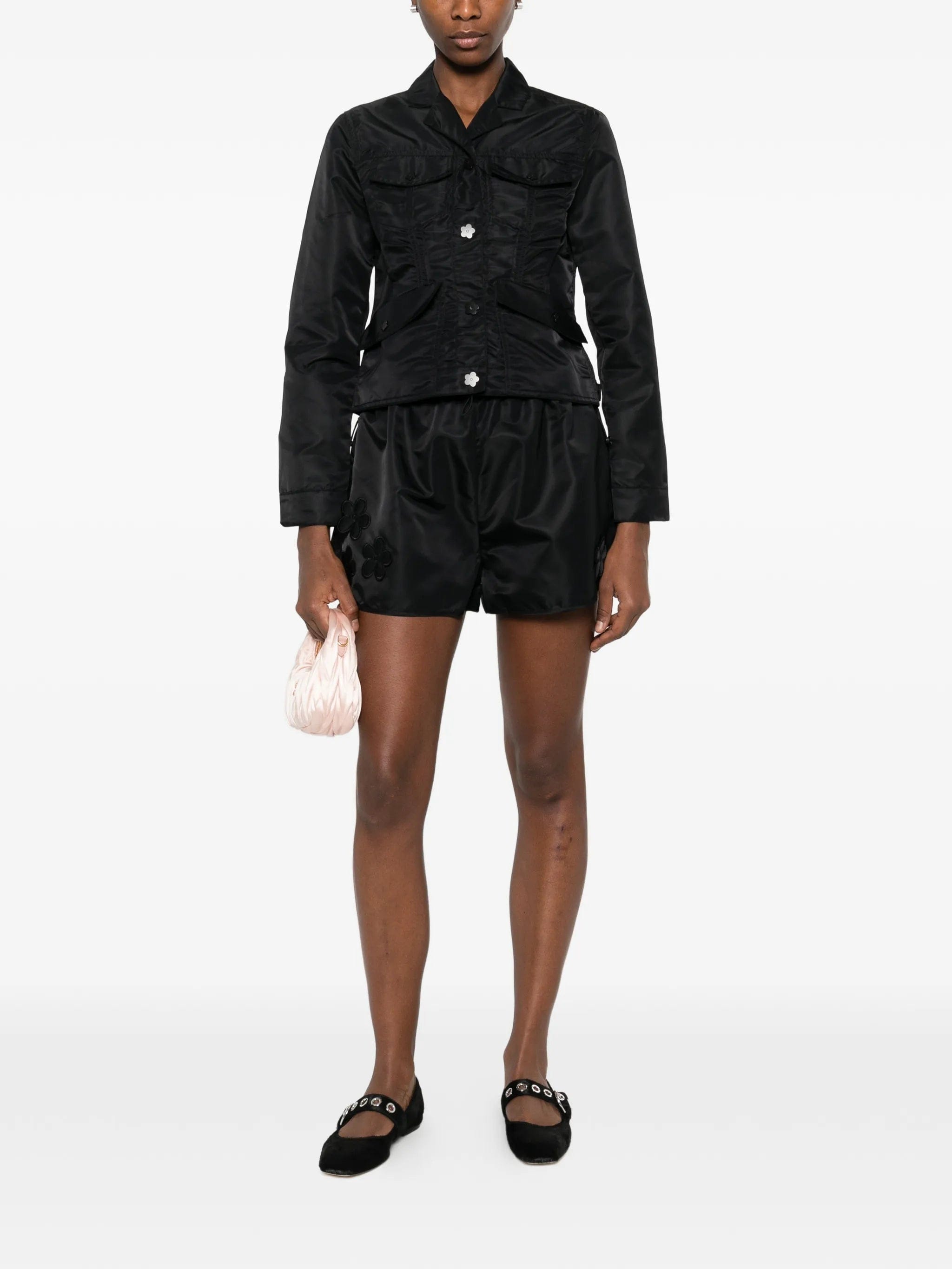 Cecilie Bahnsen Colette floral - patch shorts