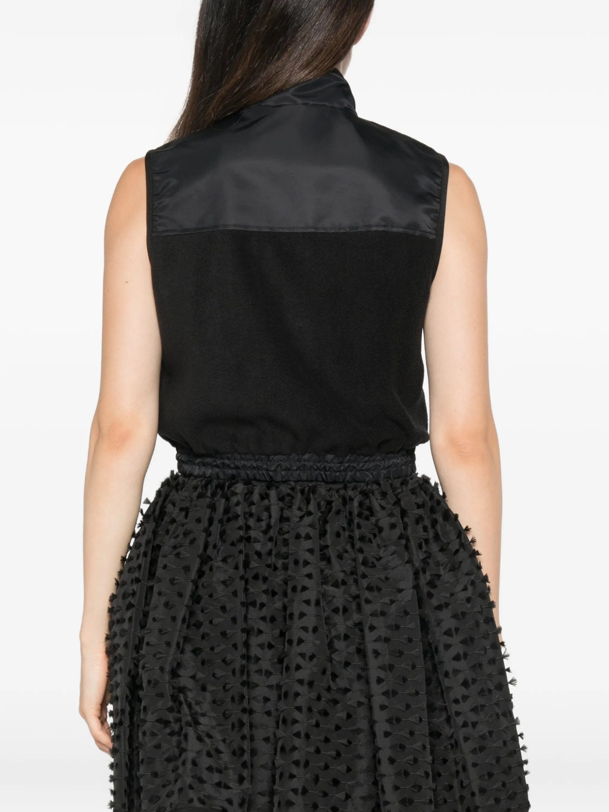 Cecilie Bahnsen Windflower - embroidered fleece vest
