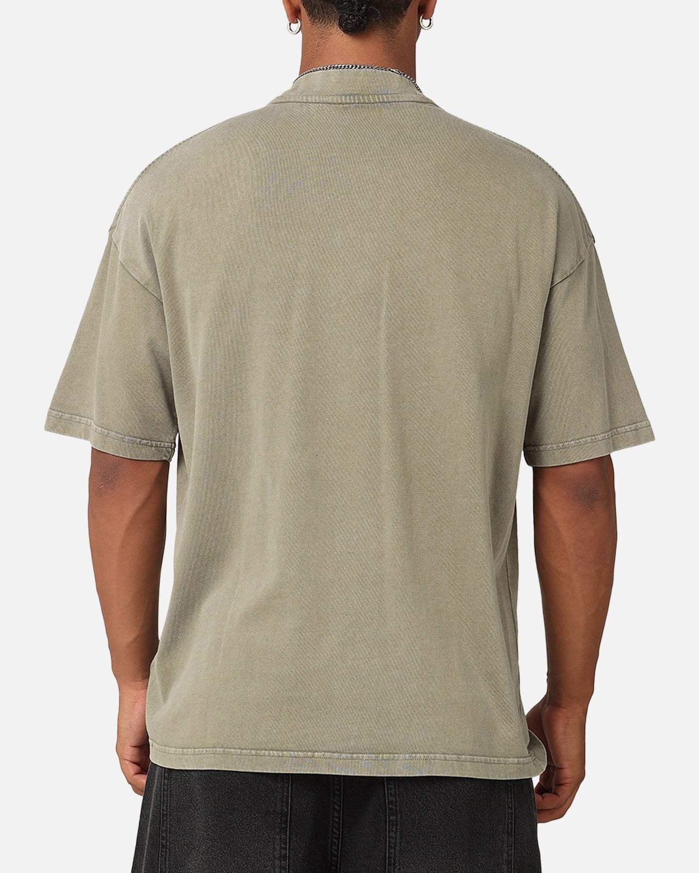 The Anti Order Anti XY Mock Neck T - Shirt Vintage Khaki
