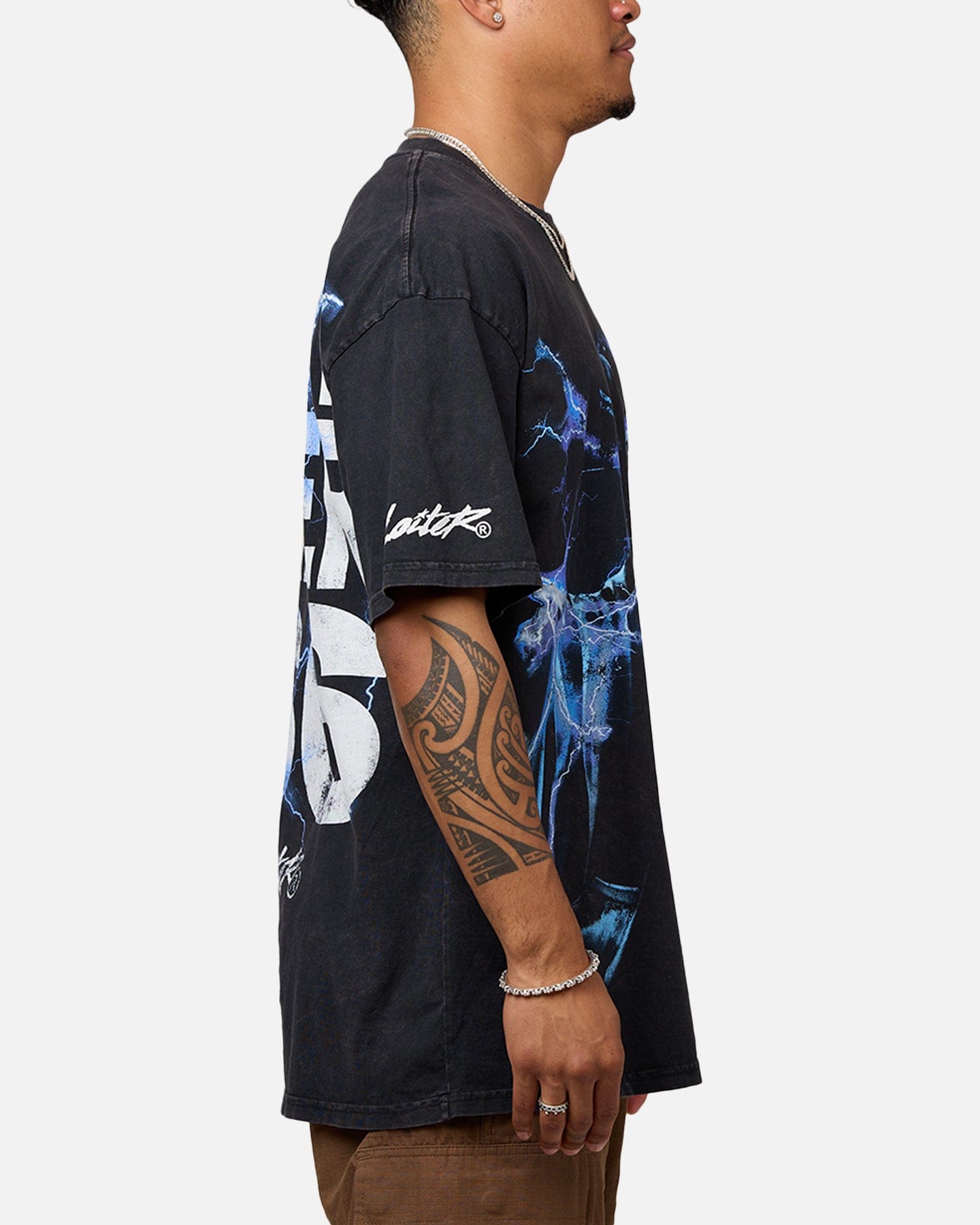 Loiter Star Wars Darth Sidious T - Shirt Black Wash