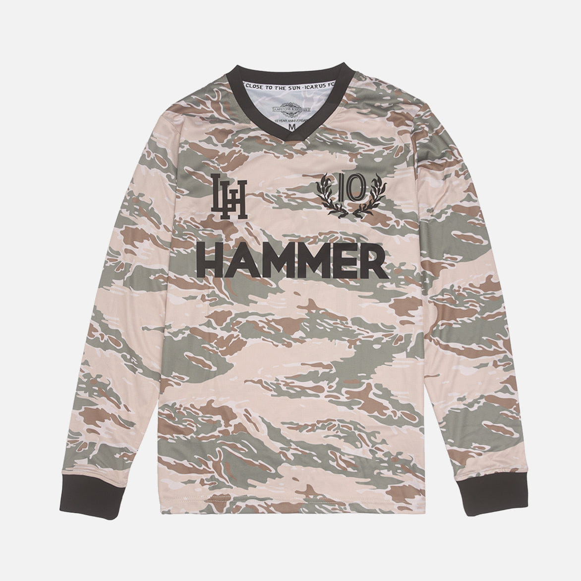 Lapstone & Hammer LAPSTONE 10 YEAR L/S JERSEY - CAMO
