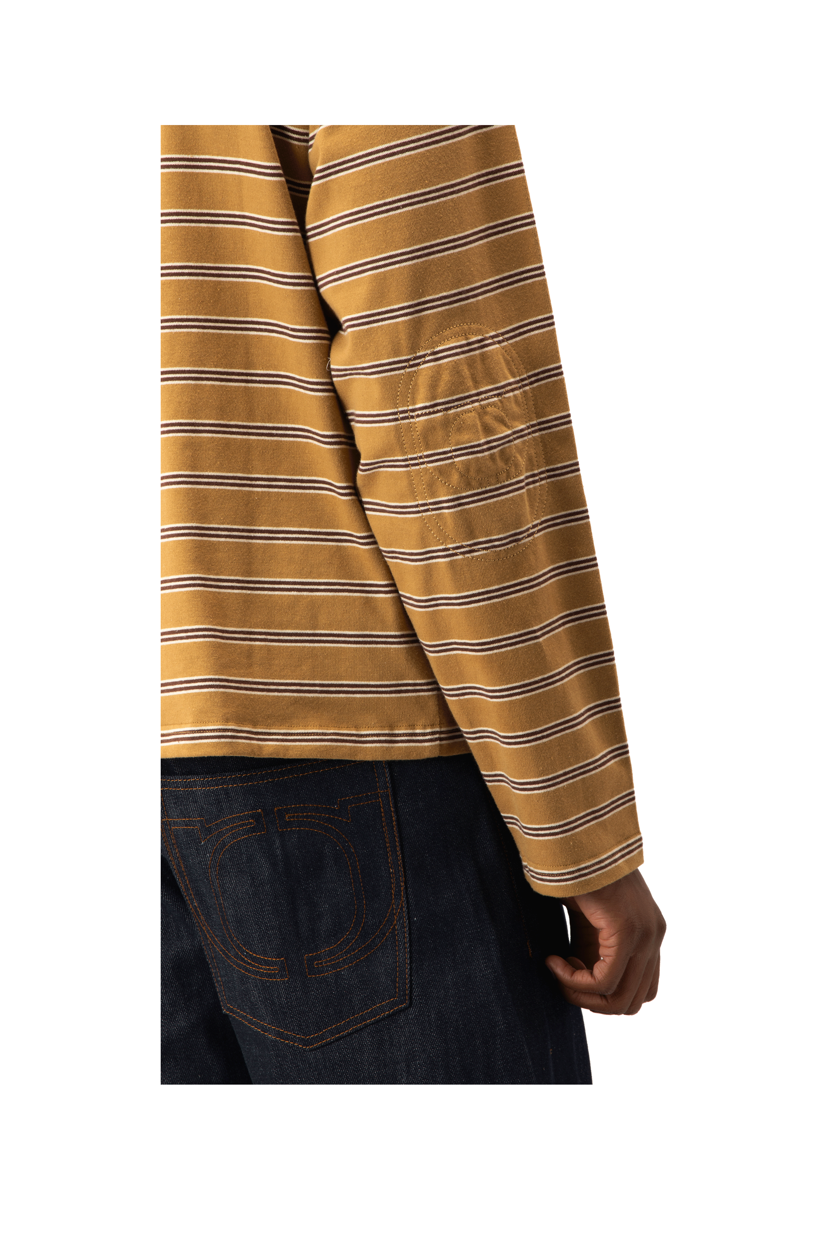 Logo Link Logo Striped Polo