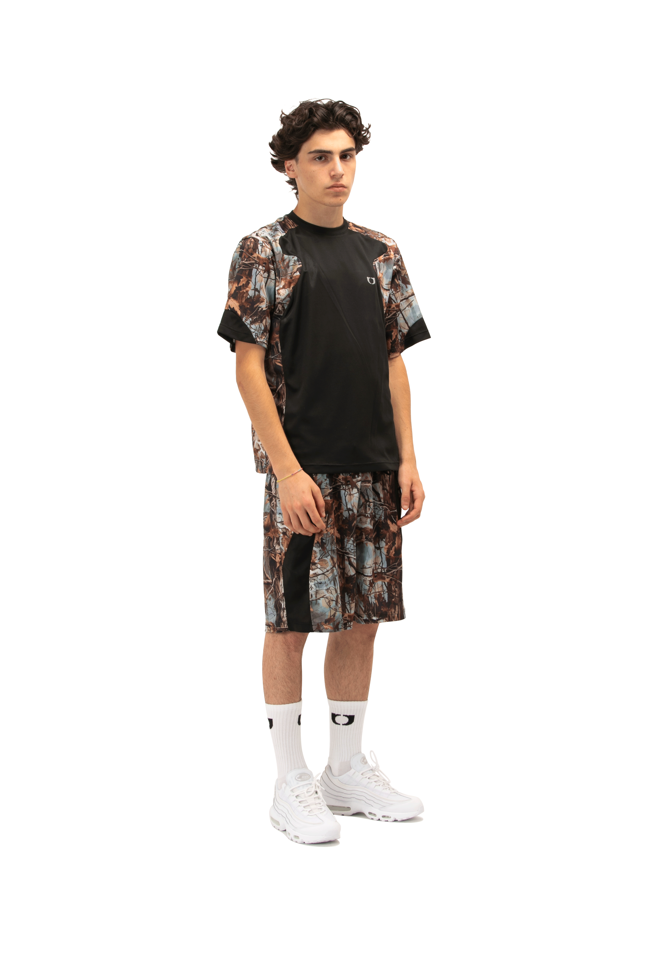One Block Down Camocut Soccer T-Shirt