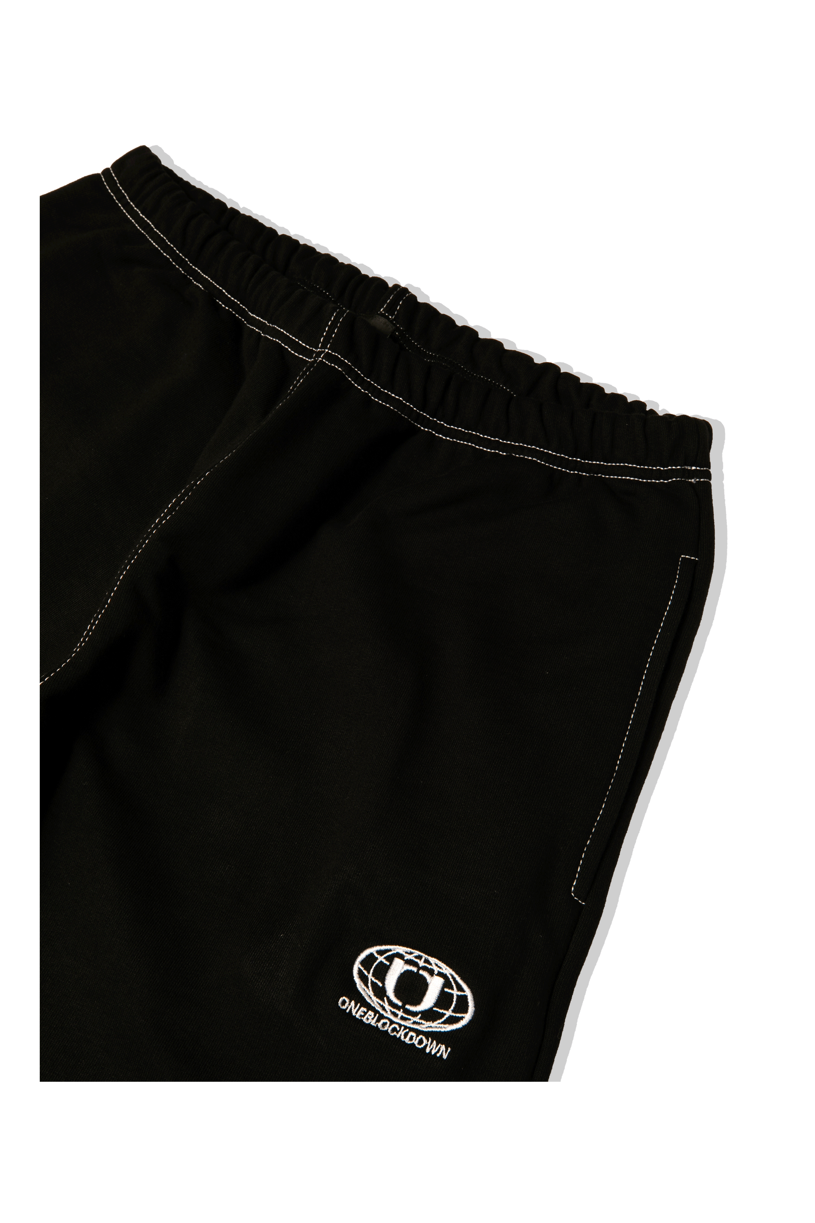 Logo Contrast Logo Baggy Sweatpants