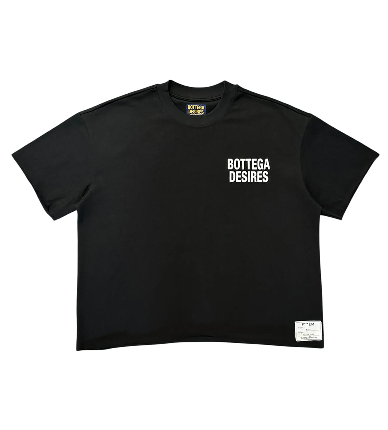 Bottega Desires F*** Em T-Shirt Black