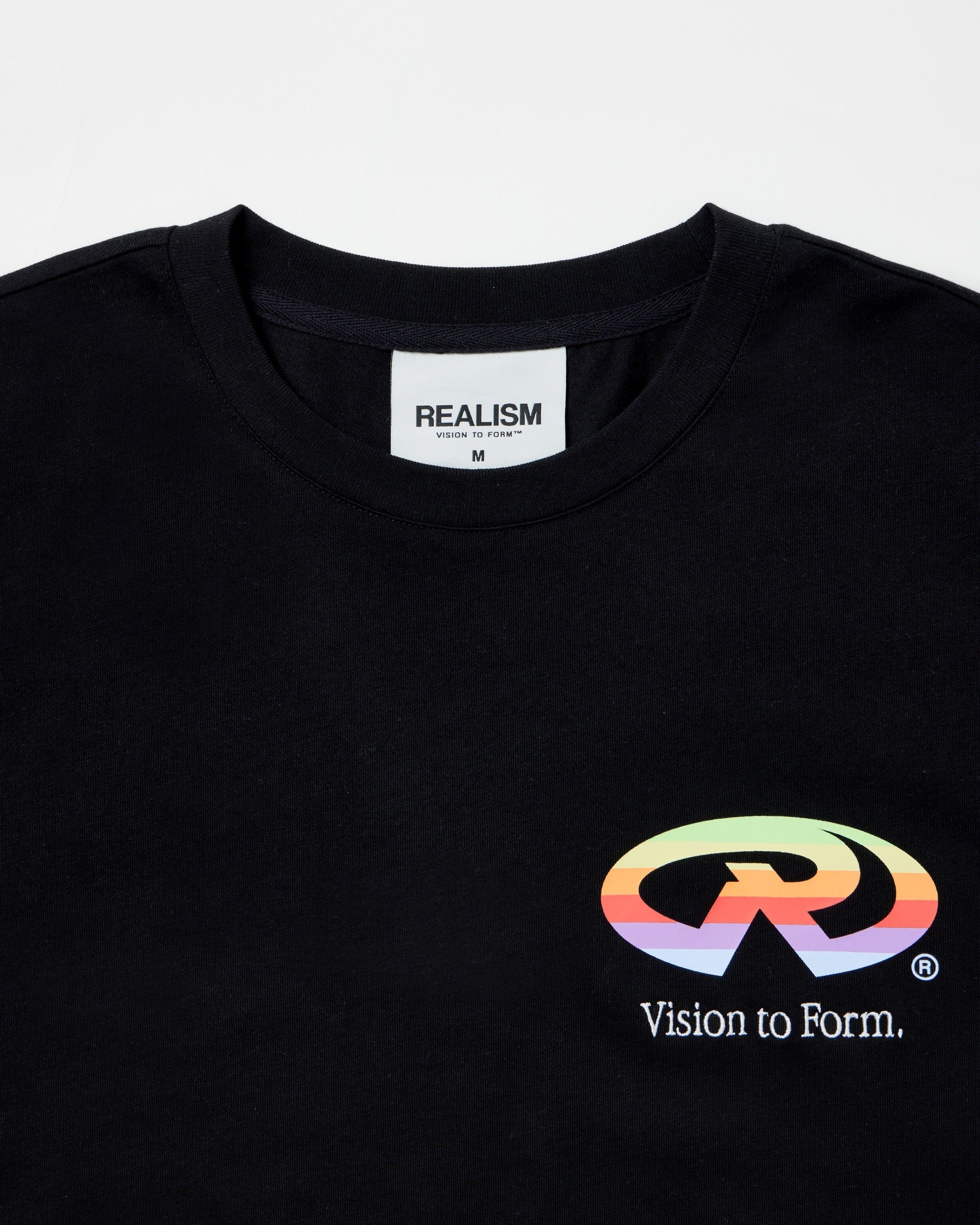 Realism SSS REALISM THINK REAL T-Shirt BLACK