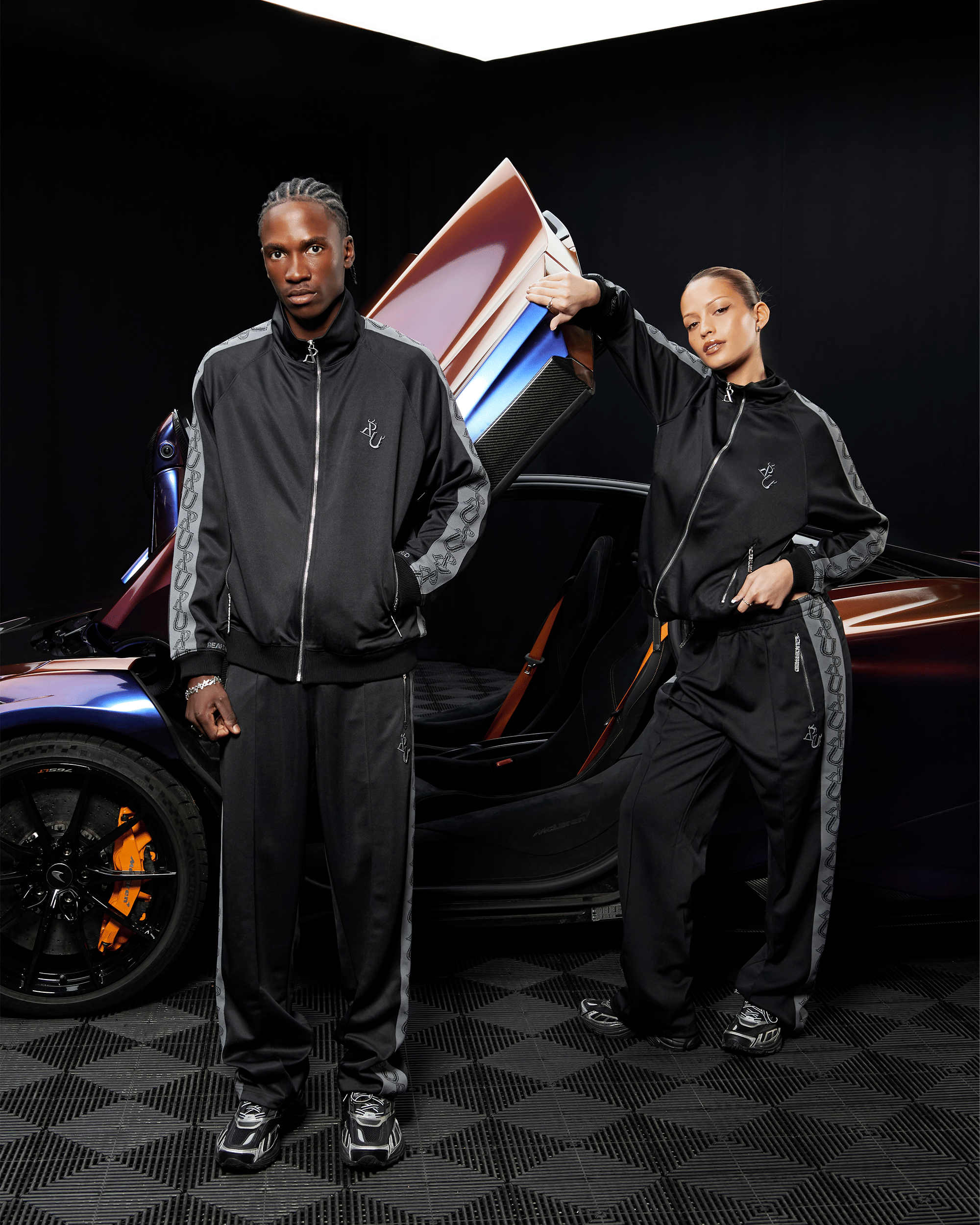 Realism SSS REALISM x UNDERRATED RUN LINE TRACK PANT BLACK