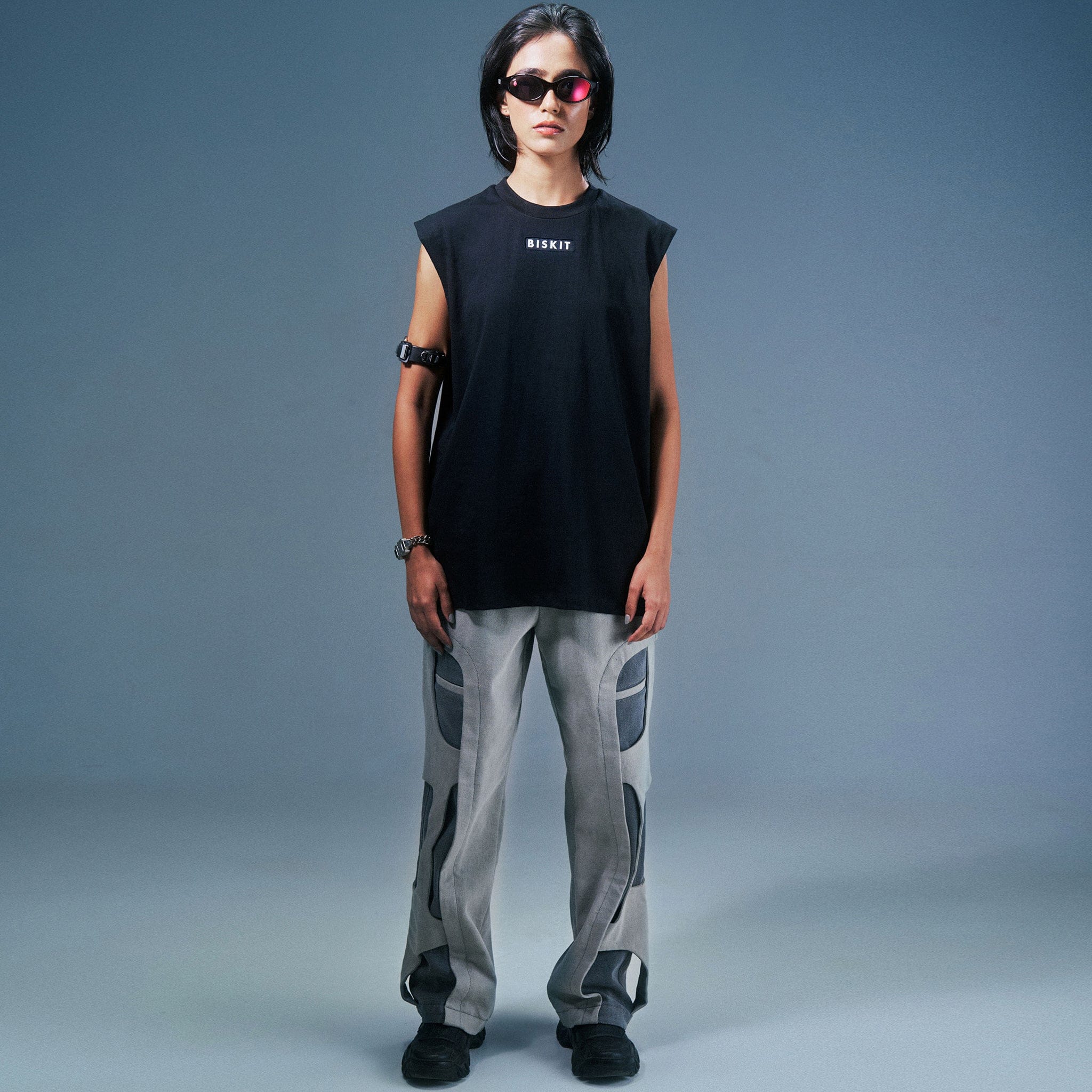 Biskit EXPAND YOUR MIND SLEEVELESS T-Shirt