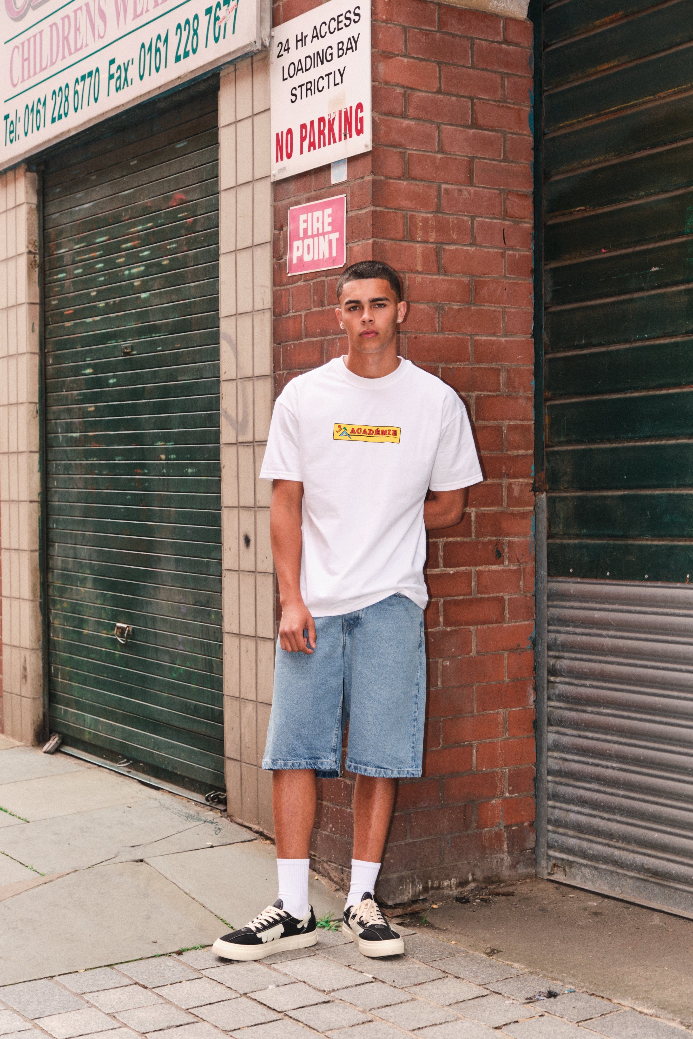 Vice 84 Sticker T-Shirt - White
