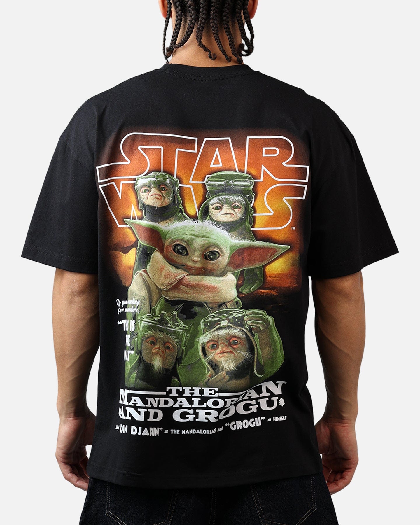 73studio Star Wars This Is The Way T - Shirt Black