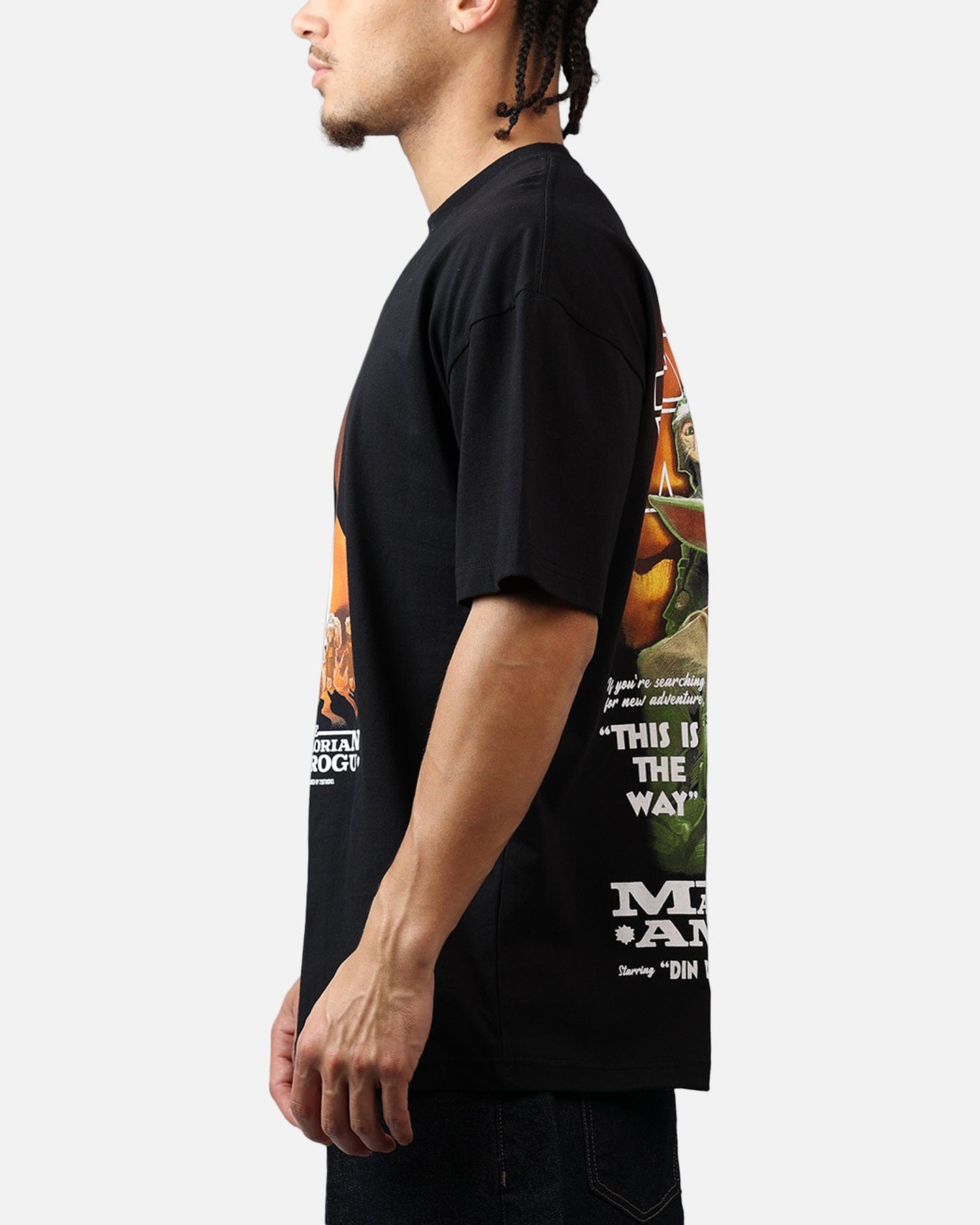 73studio Star Wars This Is The Way T - Shirt Black