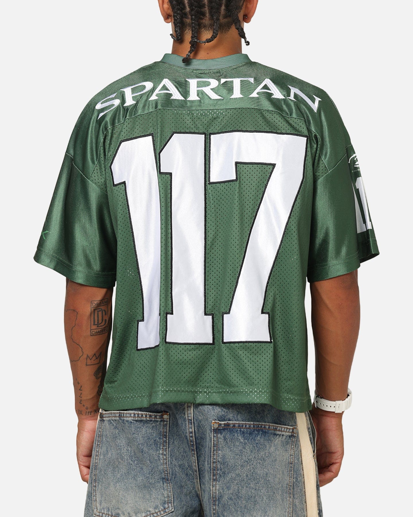 73studio x Halo 2 Spartan 117 Football Jersey Forest Green